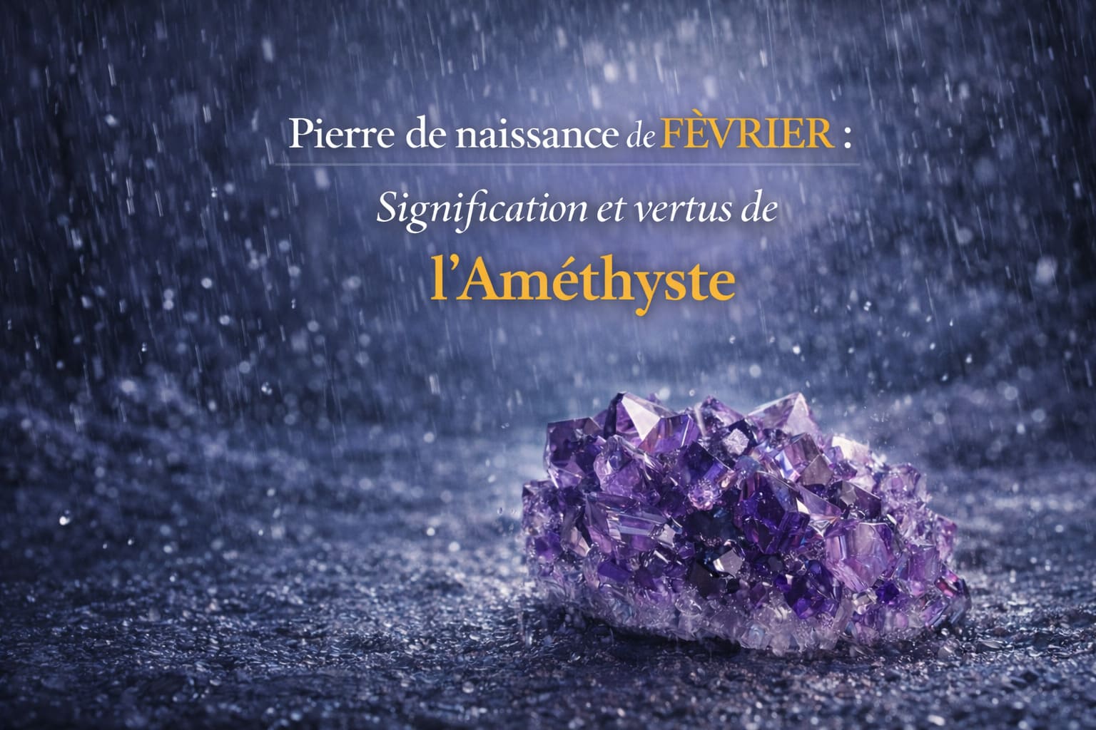 Février Améthyste