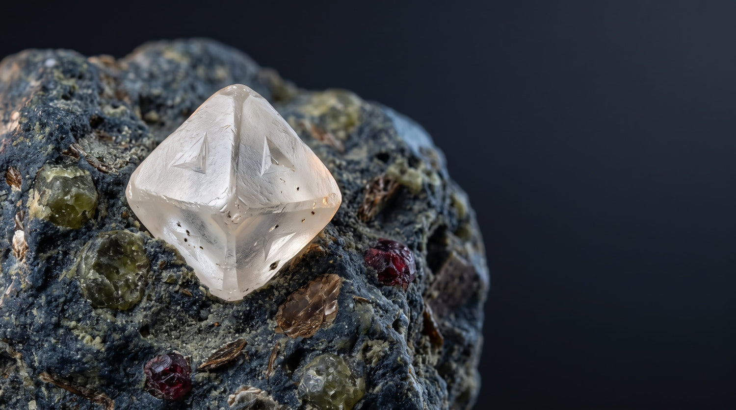 comment se forme un diamant