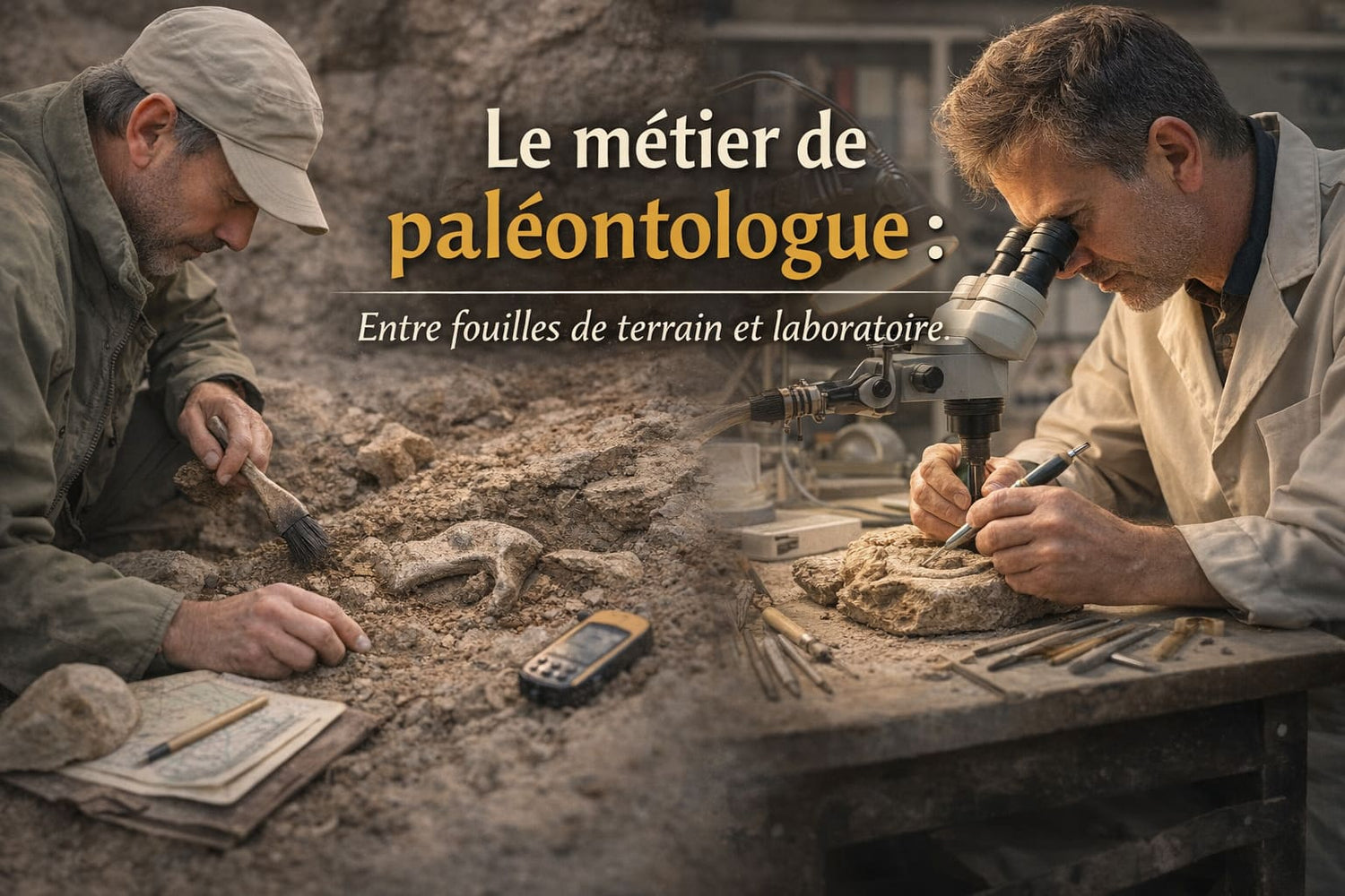 Le métier de paléontologue