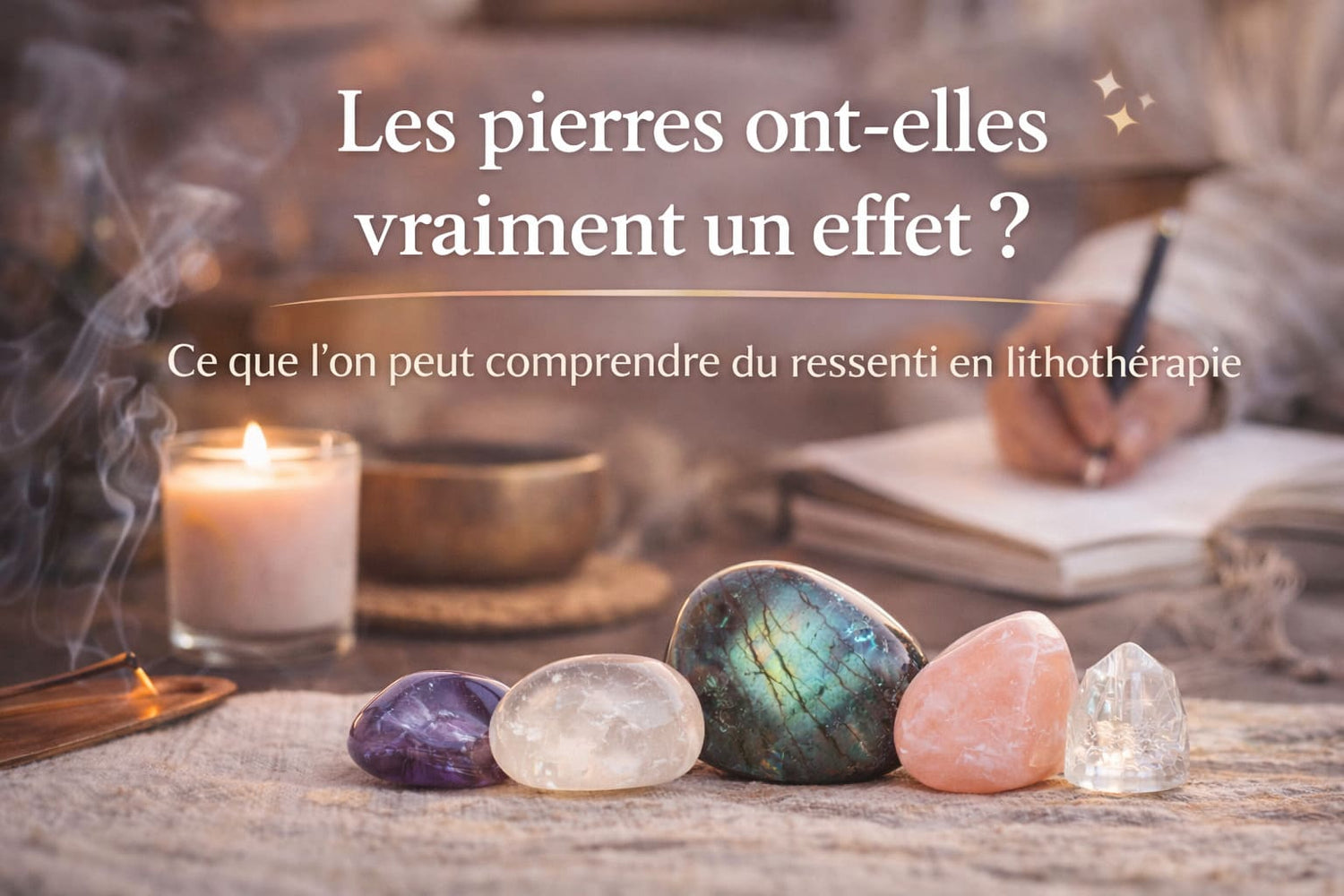 Les pierres ont-elles vraiment un effet ? Ce que l’on peut comprendre du ressenti en lithothérapie