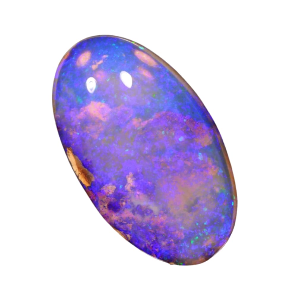 Opale violette vertus