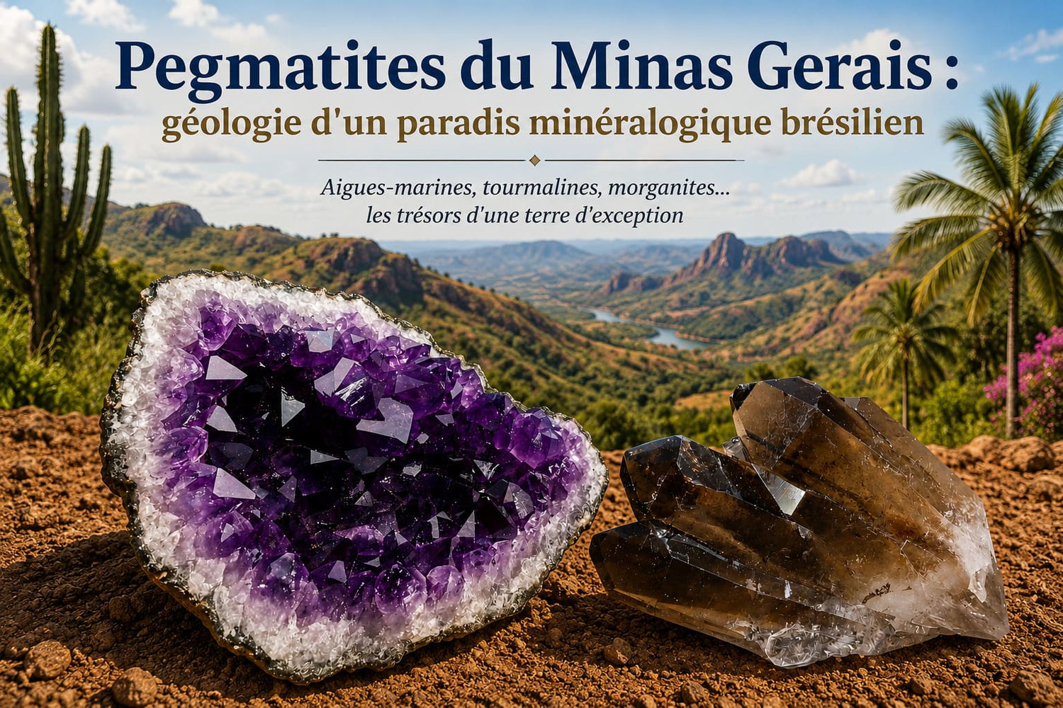 Pegmatites : les cathédrales géologiques où naissent les cristaux géants