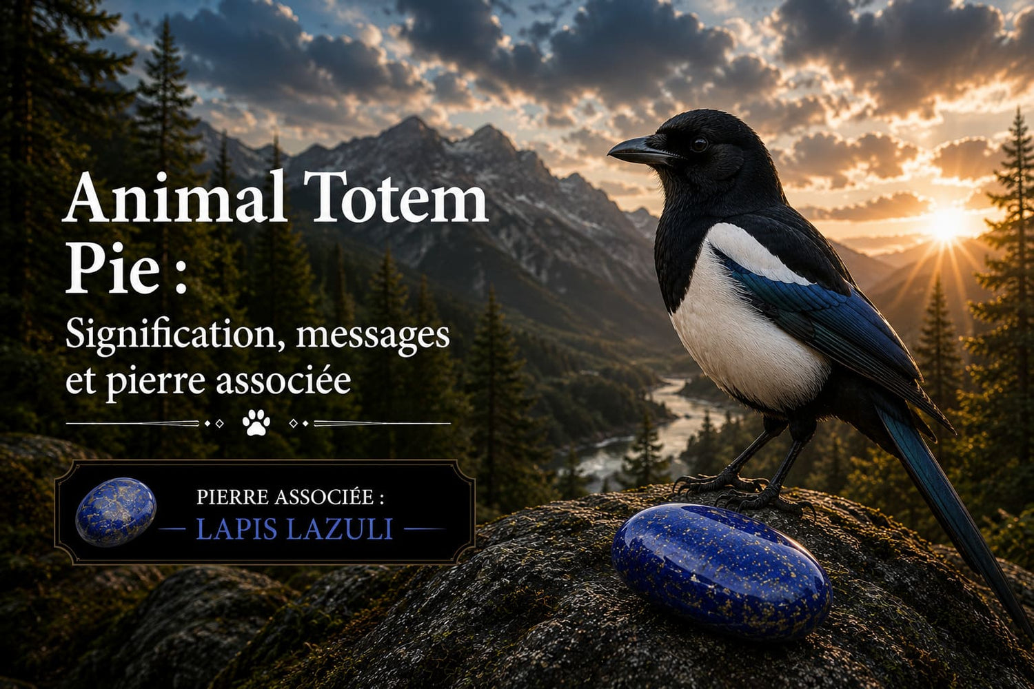 Animal Totem Pie Lapis lazuli
