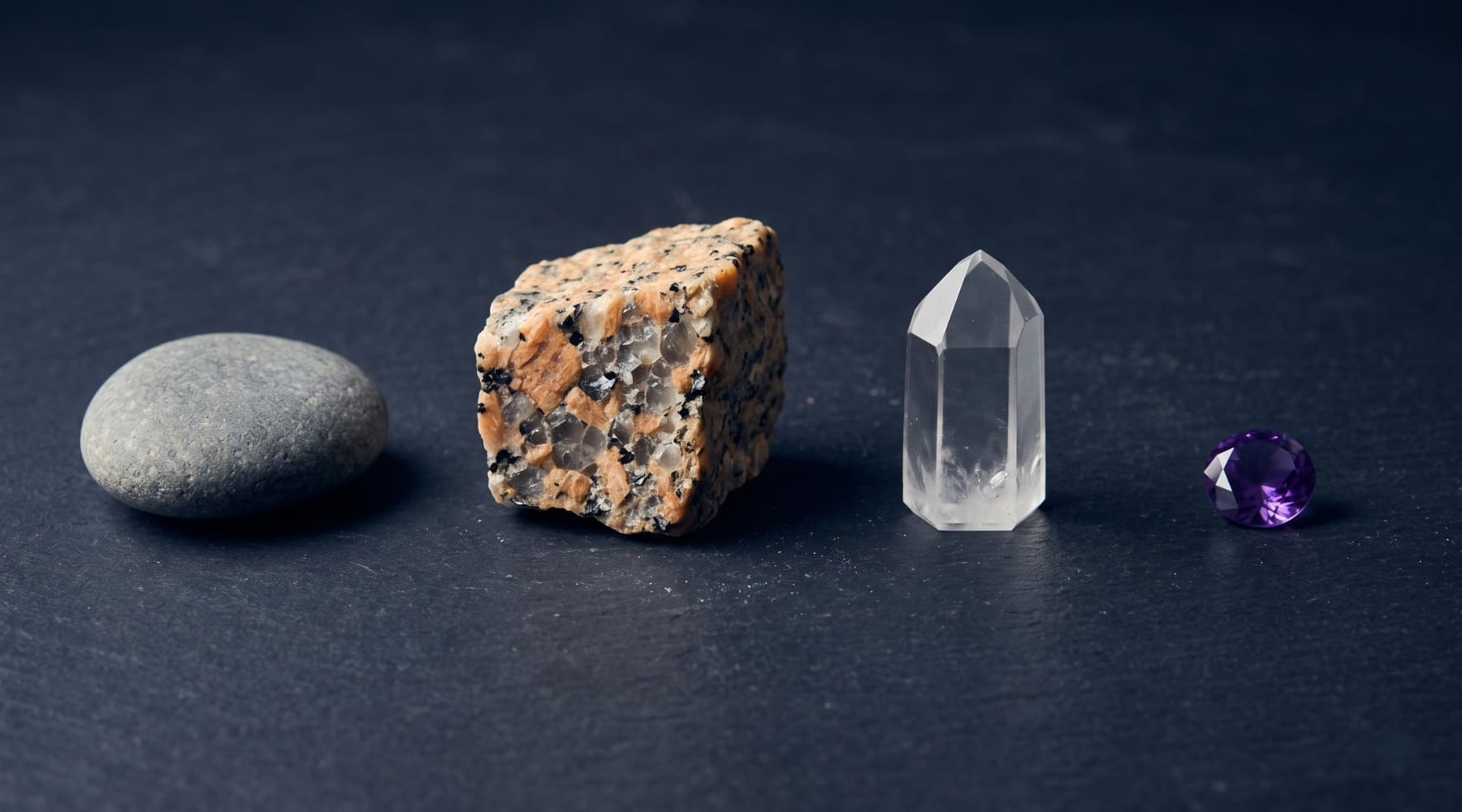 Pierre, minéral, roche, cristal, gemme : quelles différences ?