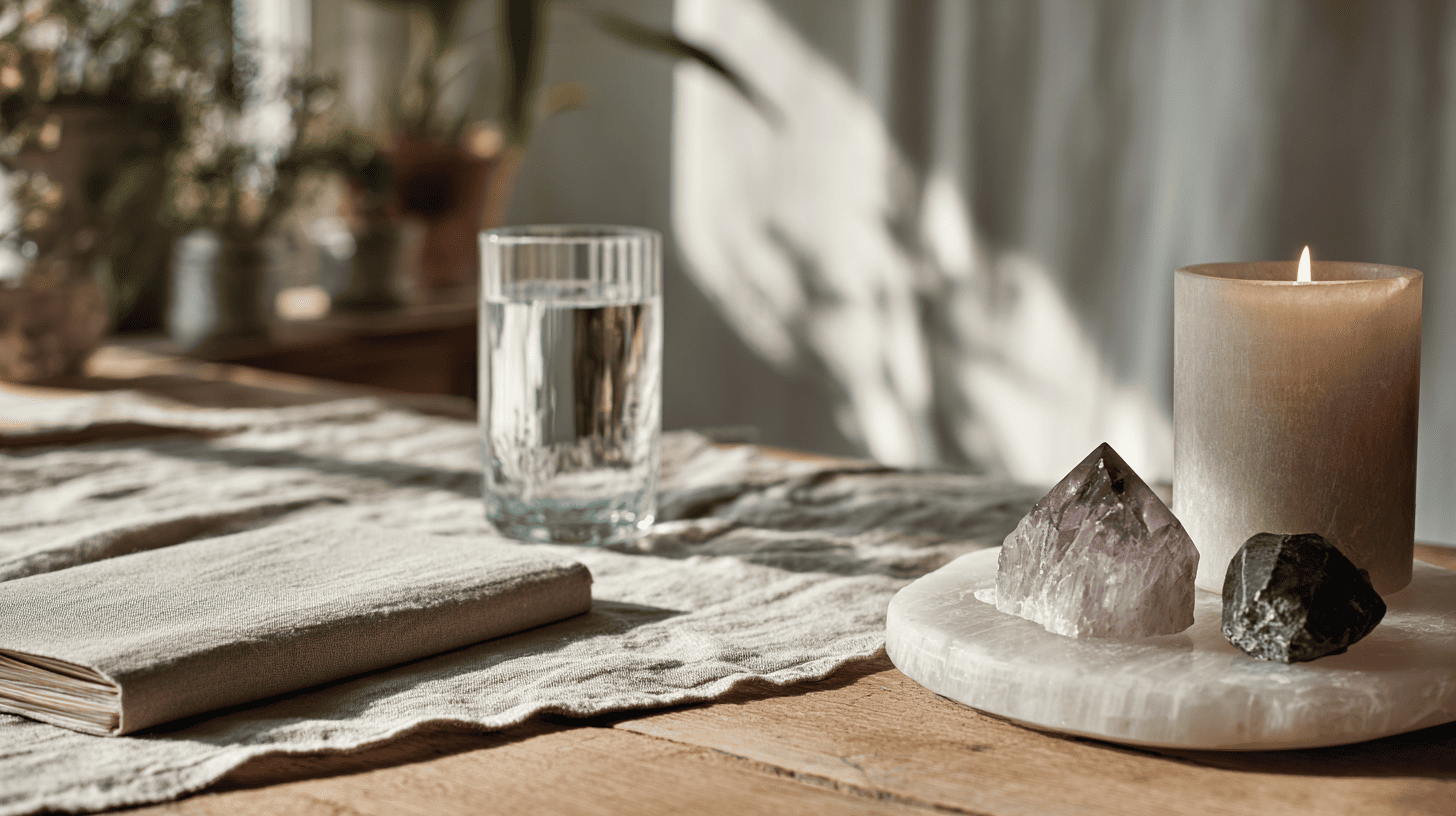 Rituels lithothérapie au quotidien