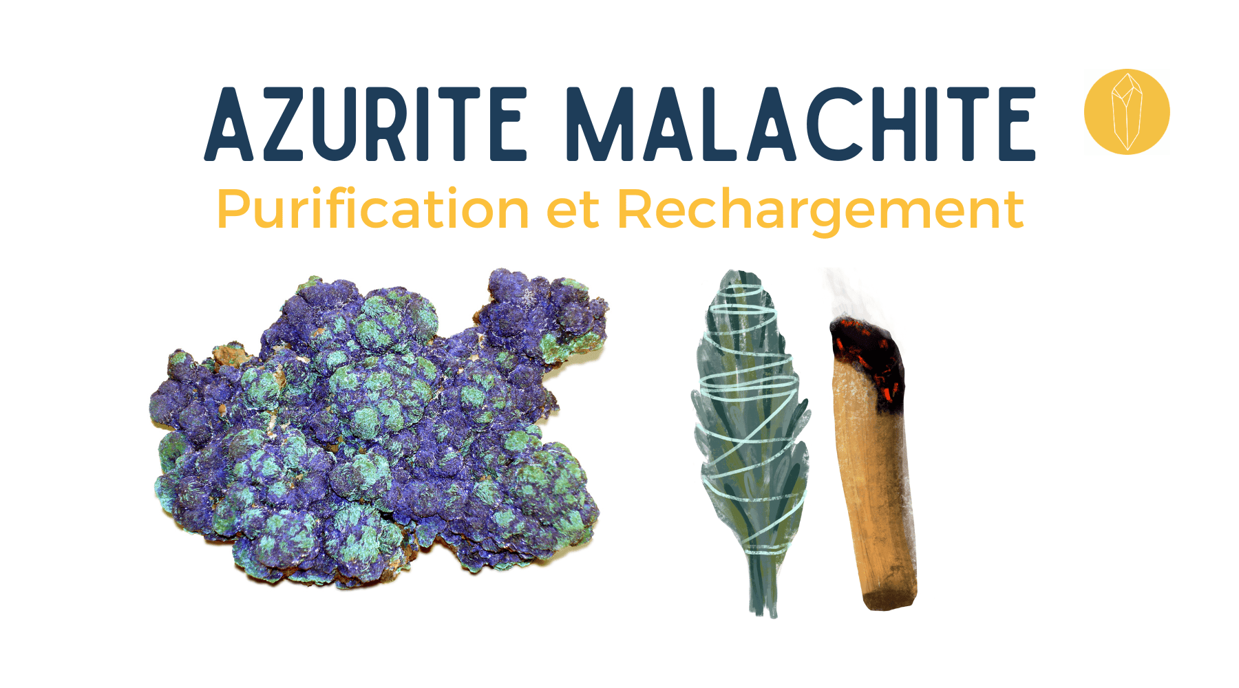 azurite malachite purification et rechargement