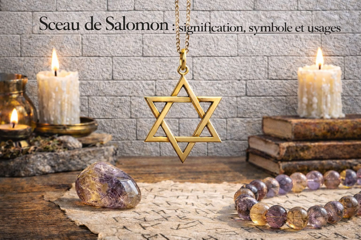 Sceau de Salomon : signification, symbole et usages