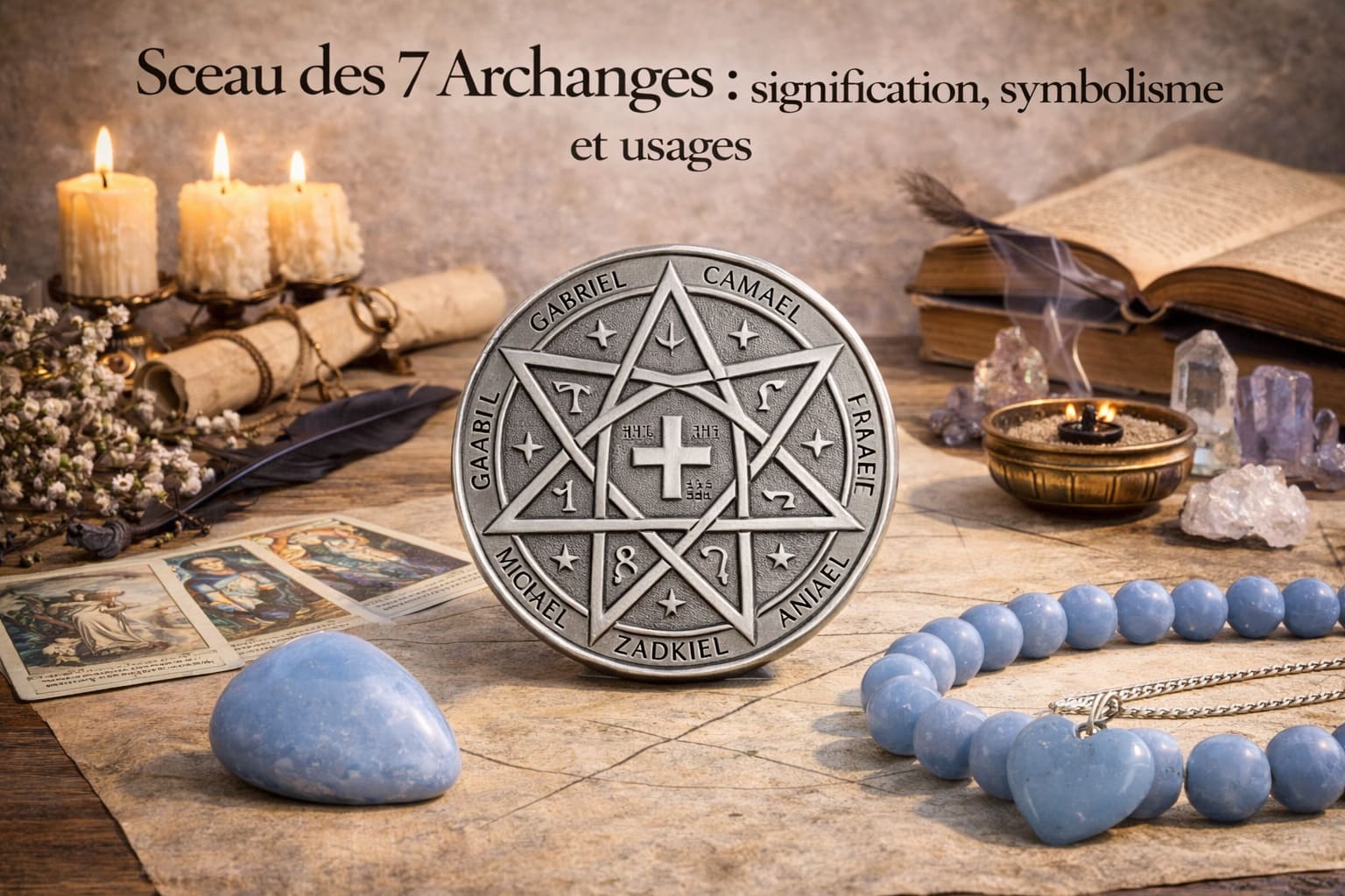 Sceau des 7 Archanges : signification, symbolisme et usages