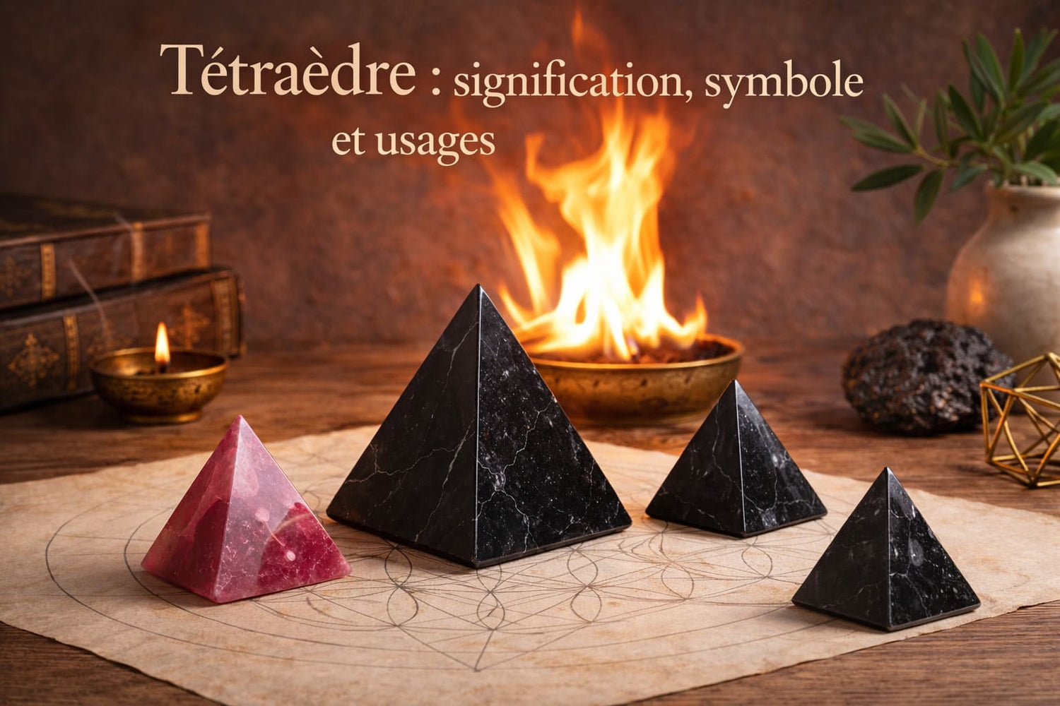 Tétraèdre : signification, symbole et usages