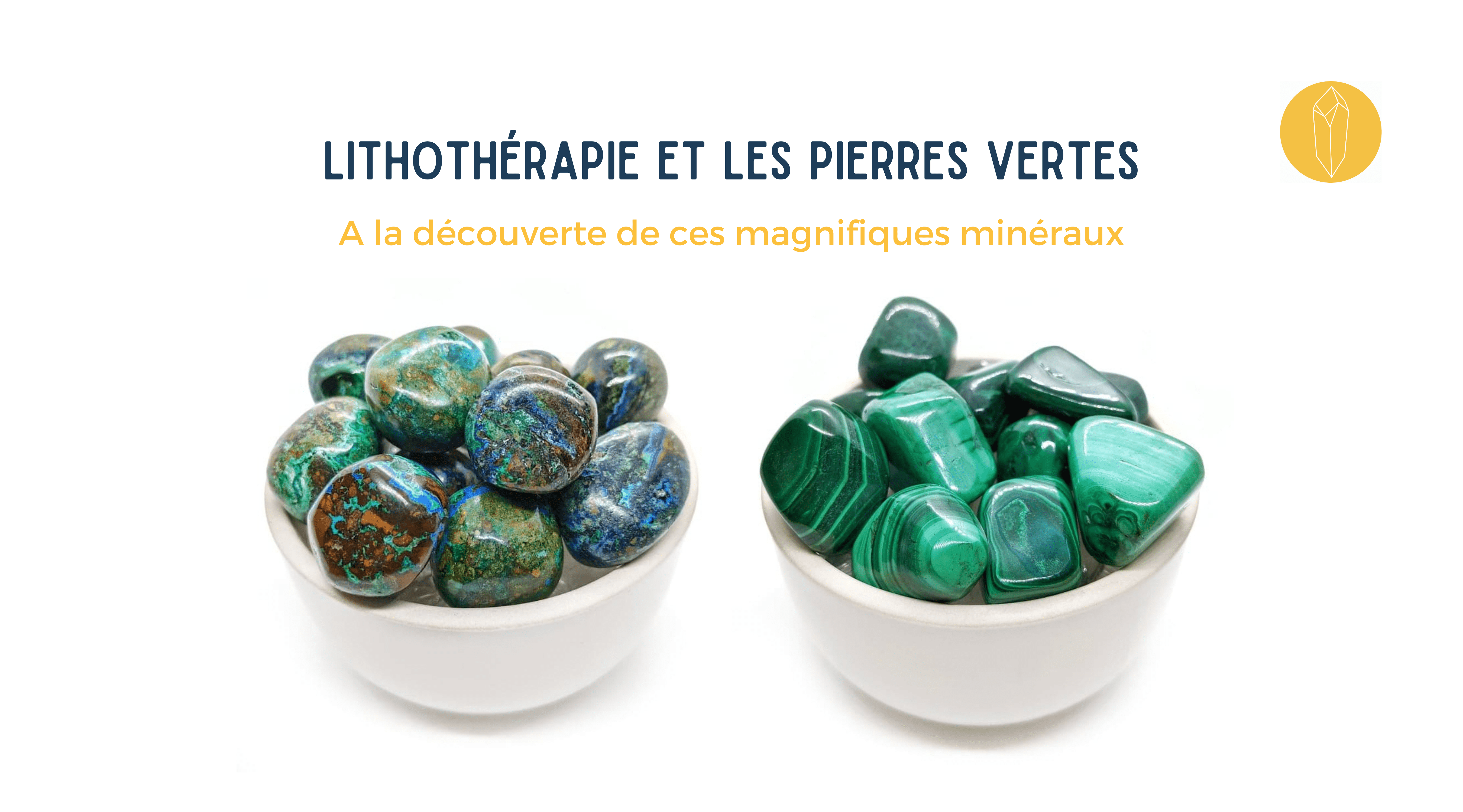 Les pierres vertes en lithothérapie - Elithos