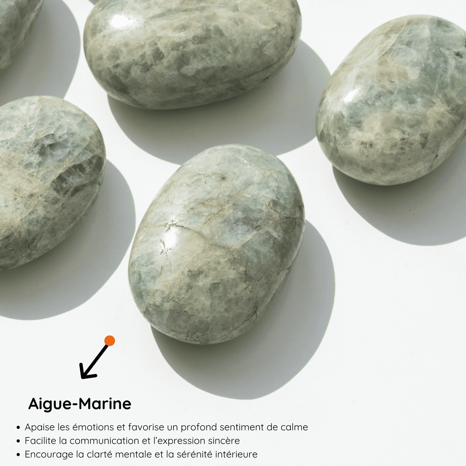 Galet Aigue-Marine vertus