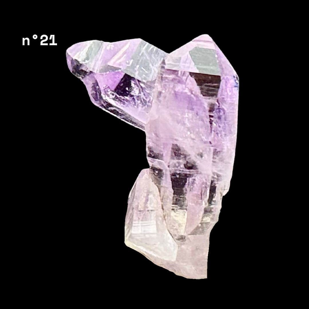 Améthyste de Vera Cruz (Mexique) - Choix sur photo
