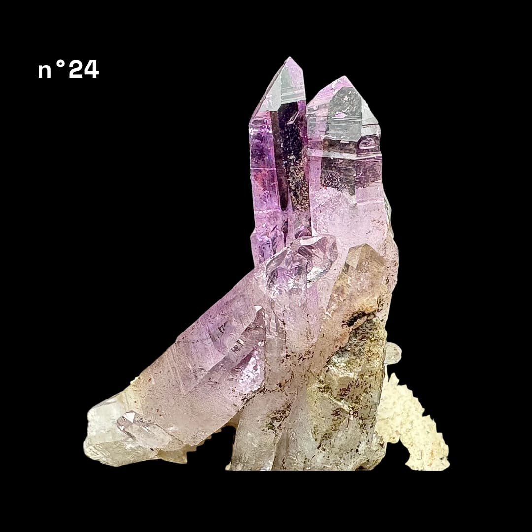 Améthyste de Vera Cruz (Mexique) - Choix sur photo