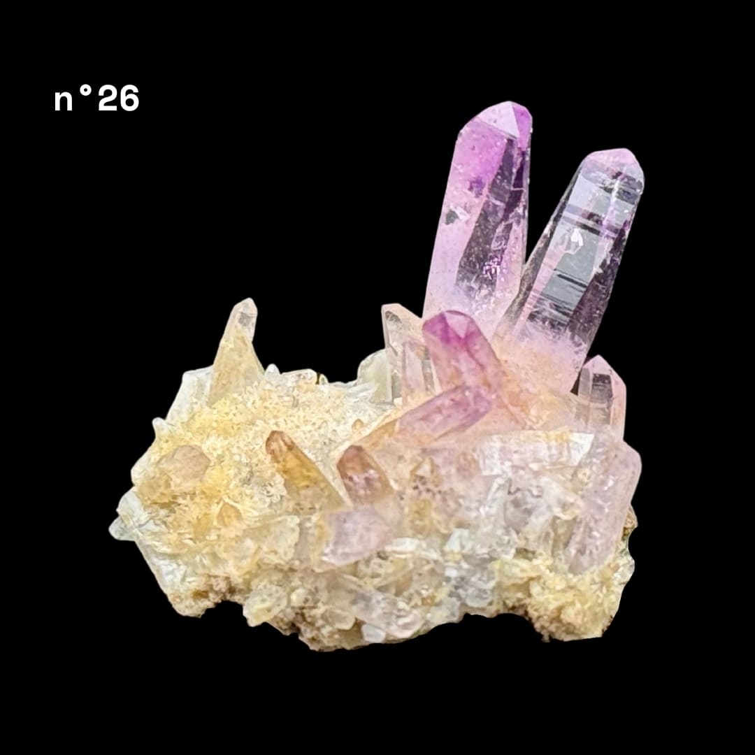 Améthyste de Vera Cruz (Mexique) - Choix sur photo