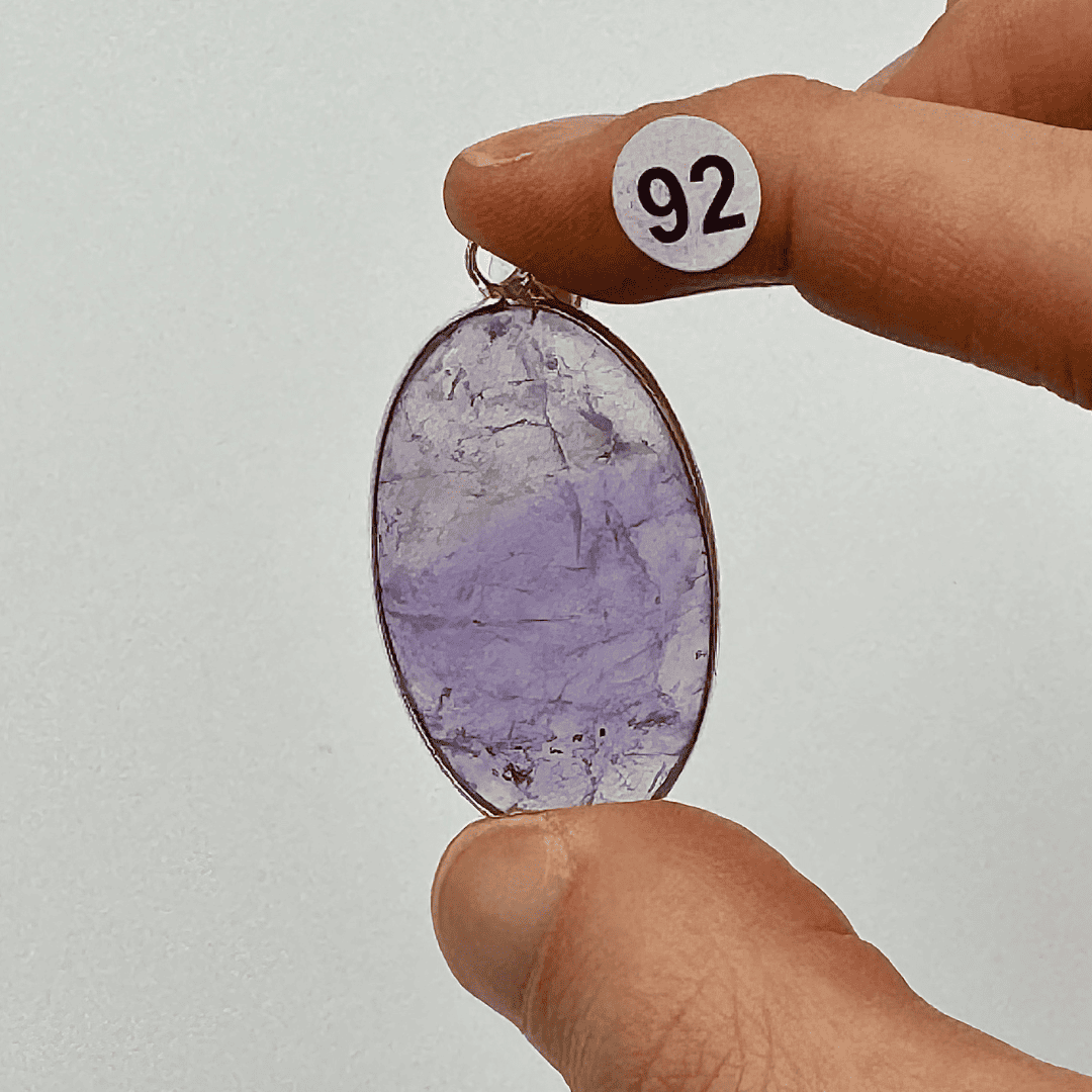 Pendentif en Amétrine – Harmonie et Clarté d'Esprit