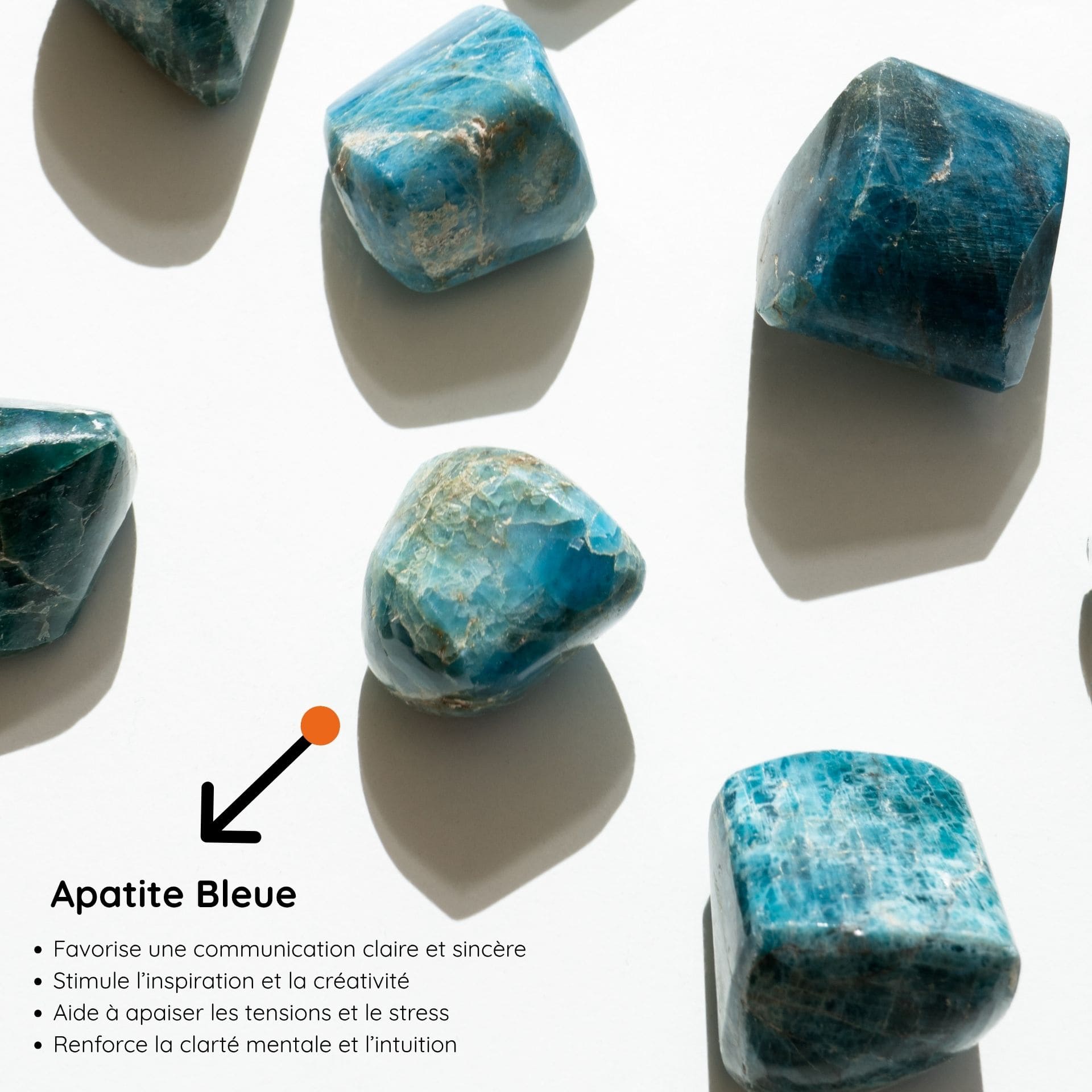 apatite bleu vertus