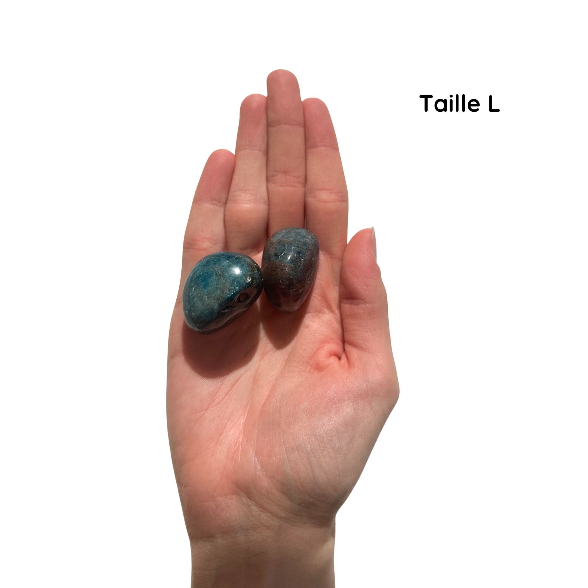 apatite bleue main L