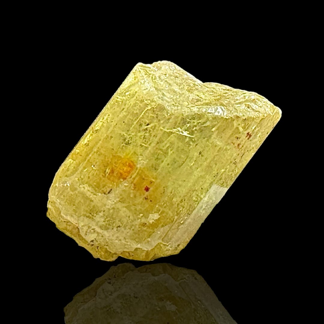 Apatite Jaune "Asparaginite" - Cerro del Mercado (Mexique)