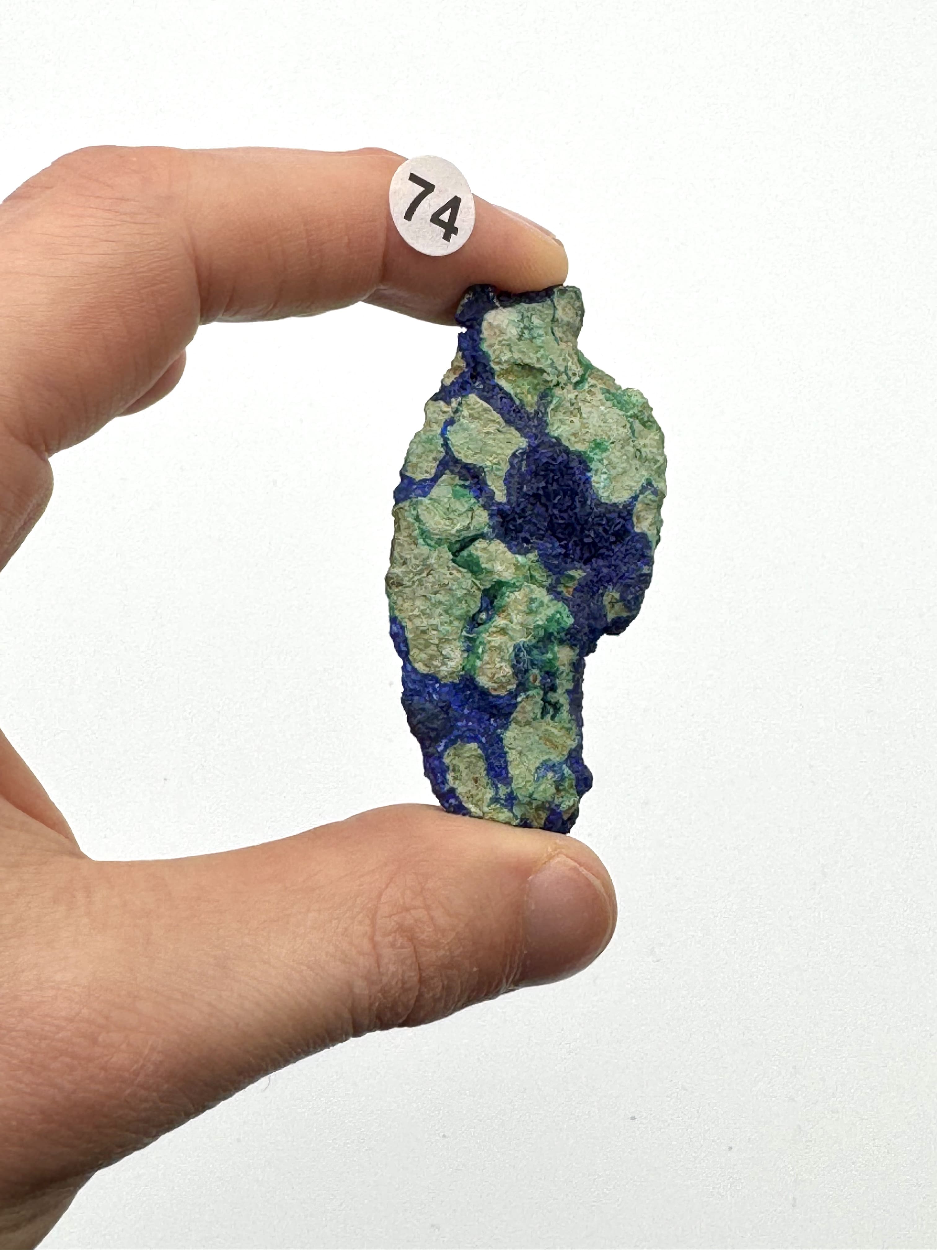 Azurite avec Malachite n°74