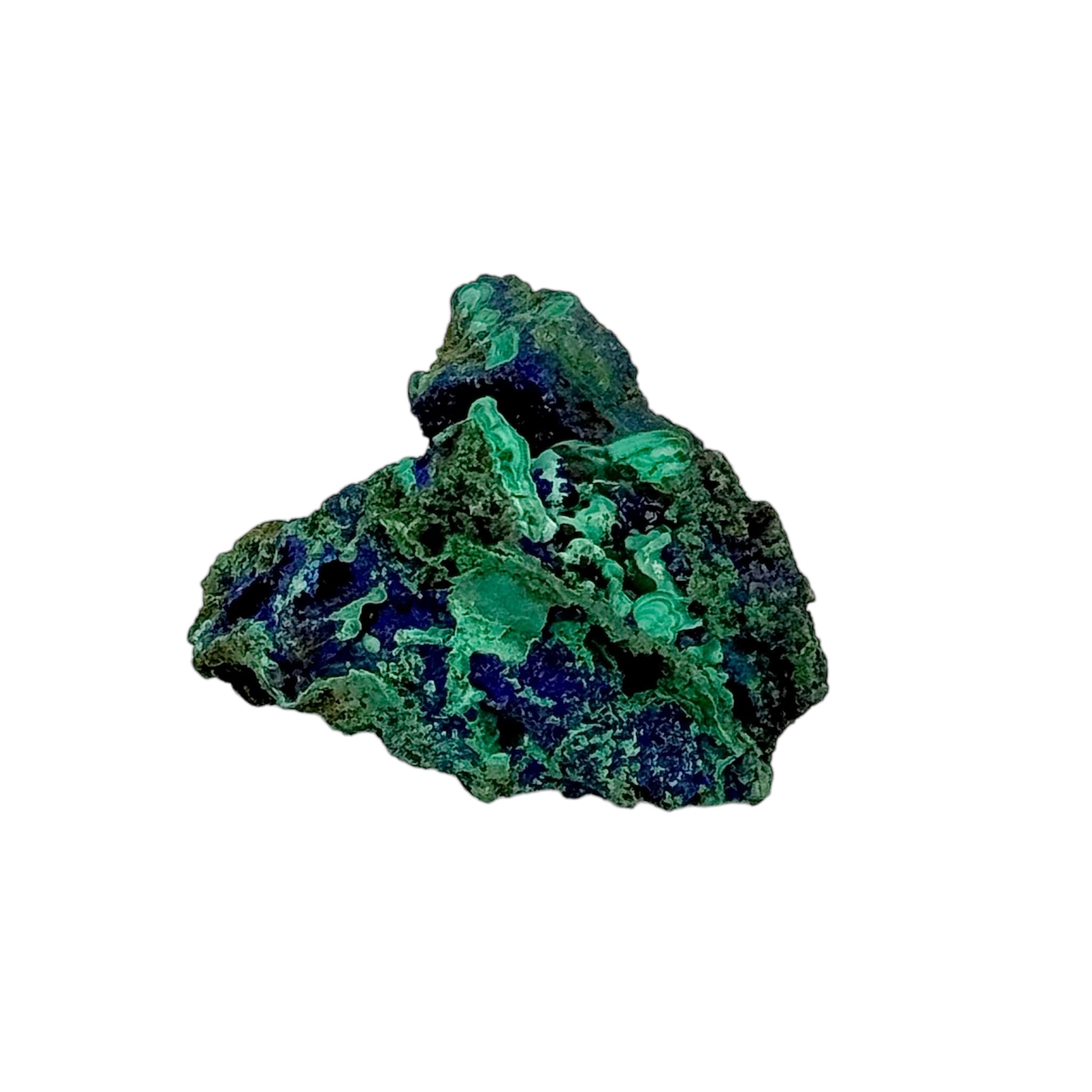 Azurite avec Malachite n°75 - Elithos