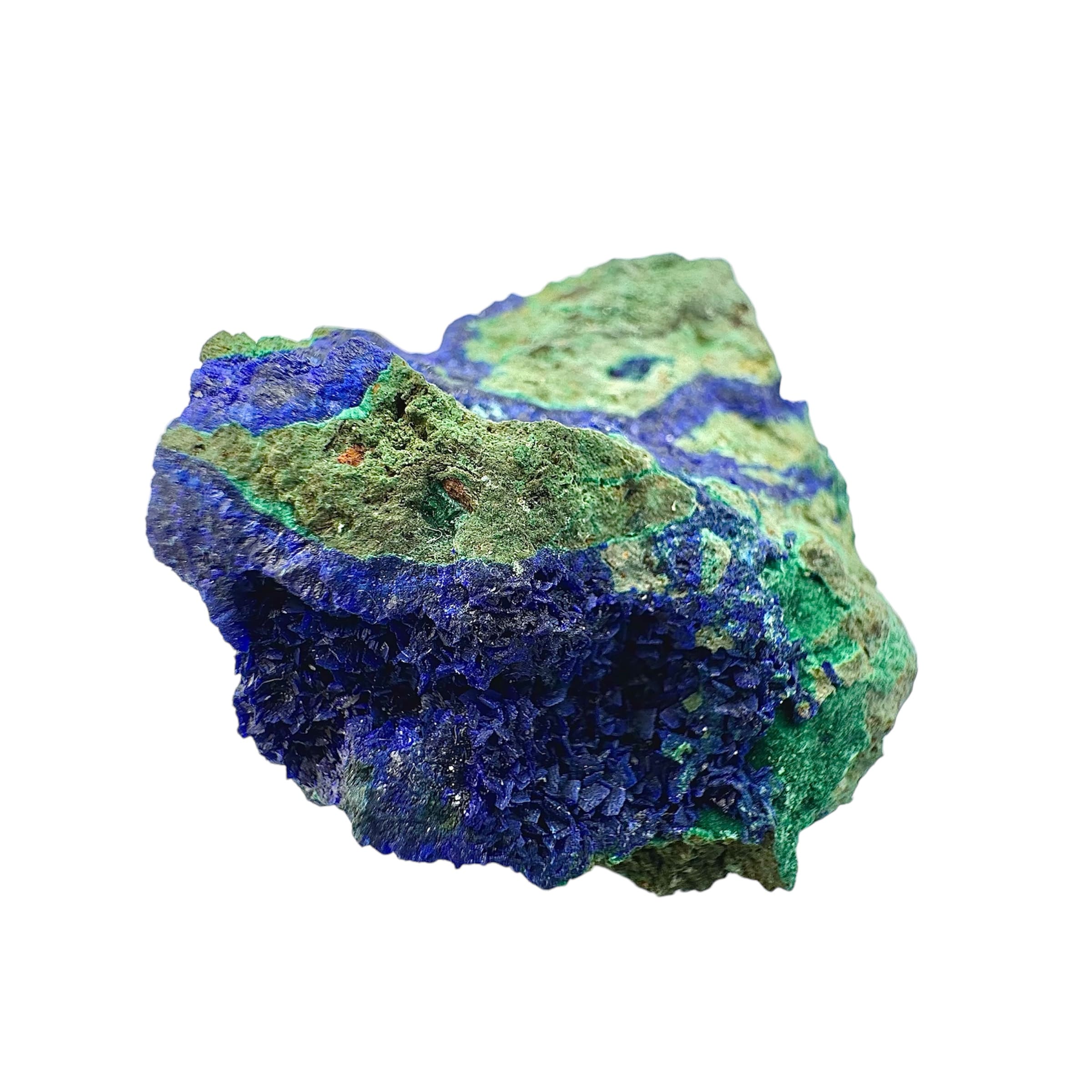 Azurite avec Malachite n°77 - Elithos