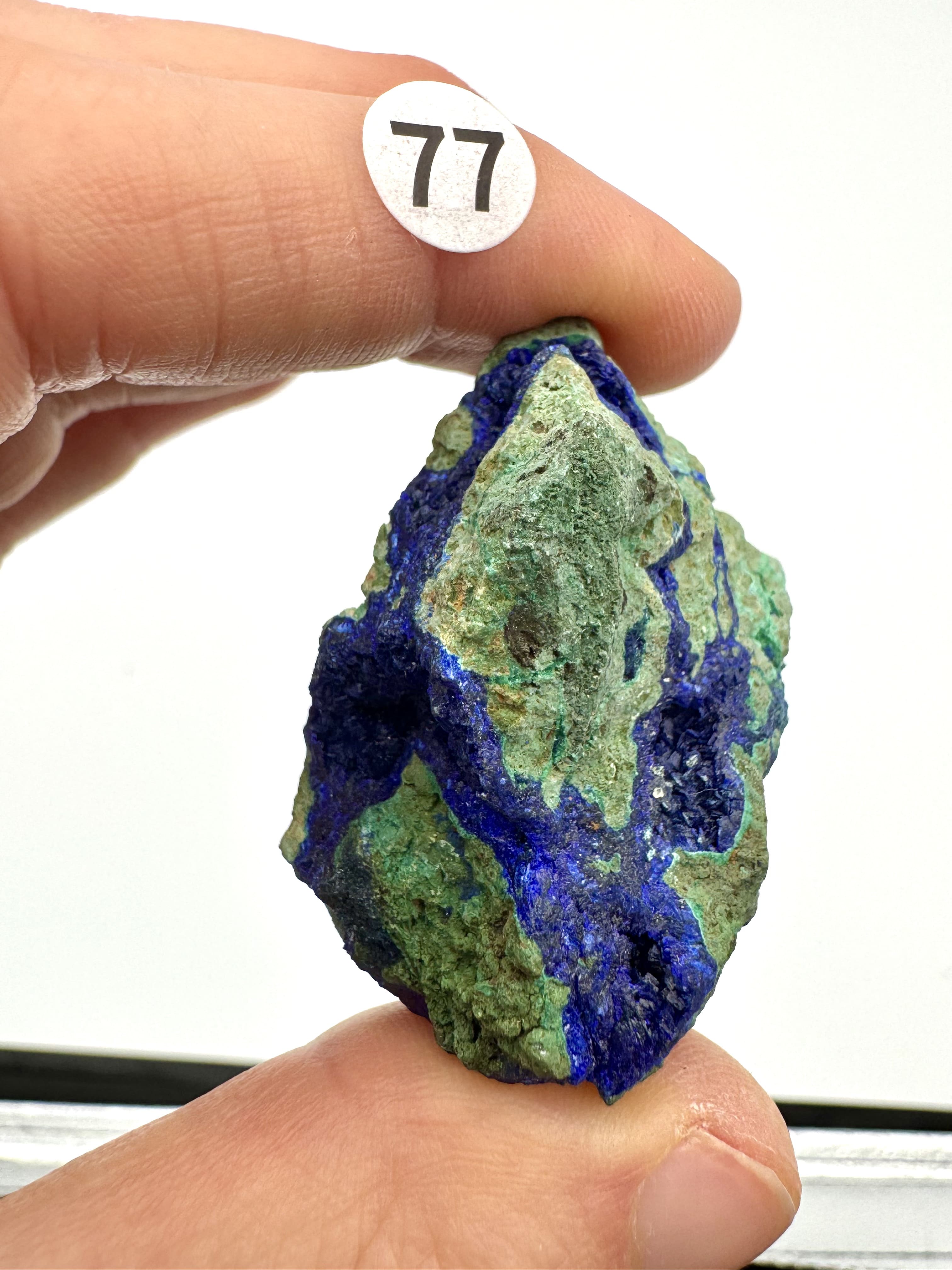 Azurite avec Malachite n°77