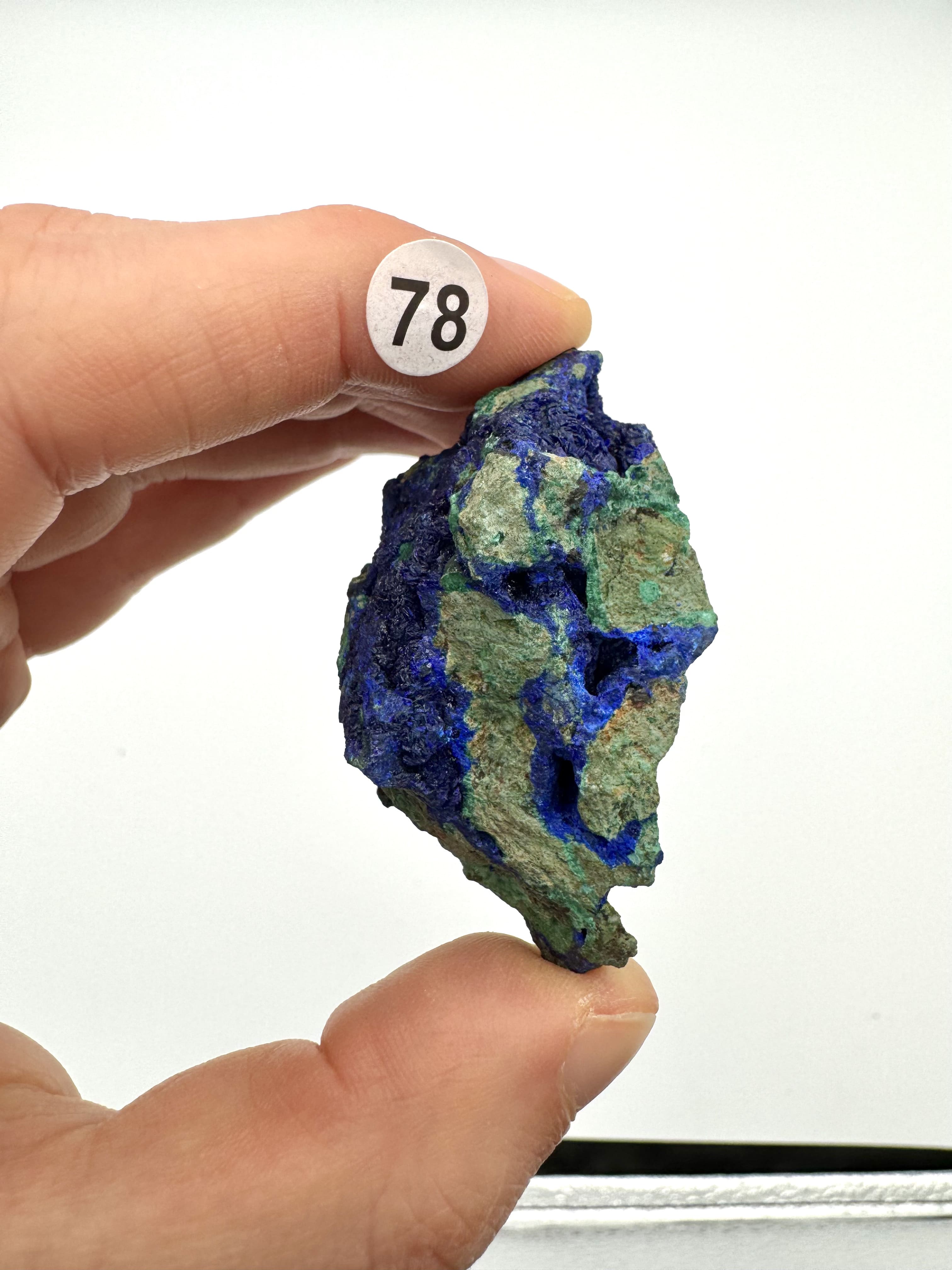 Azurite avec Malachite n°78