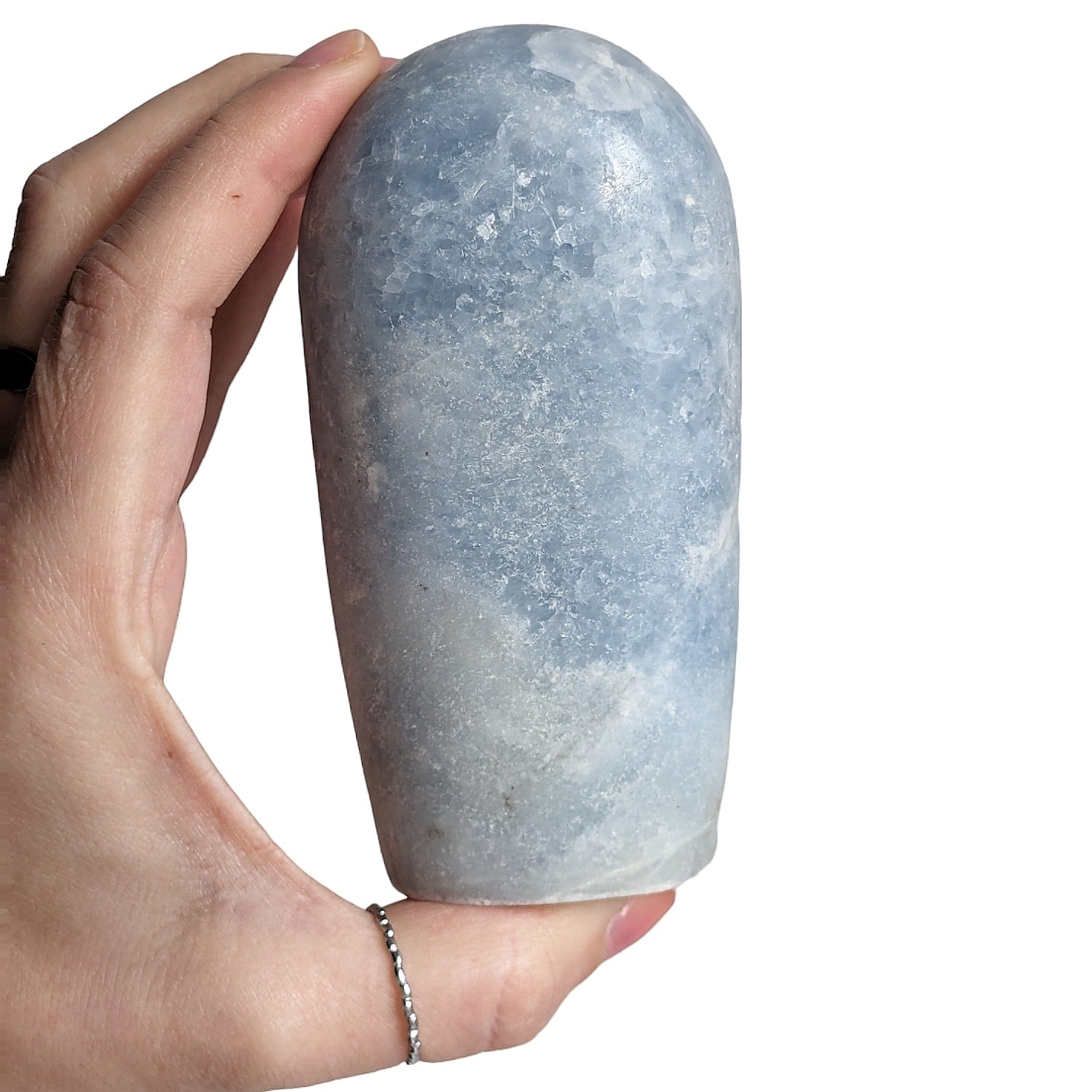 pierre calcite bleue à poser