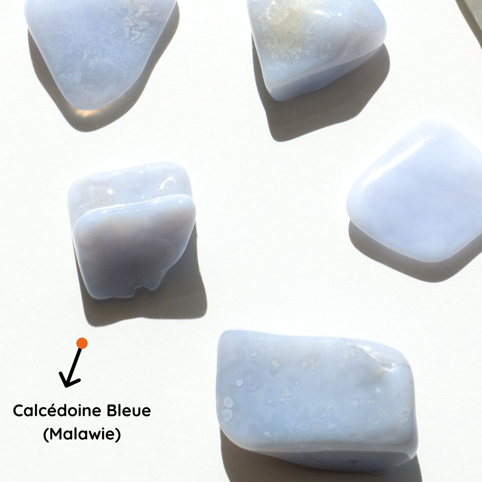 Calcedoine Bleue malawie