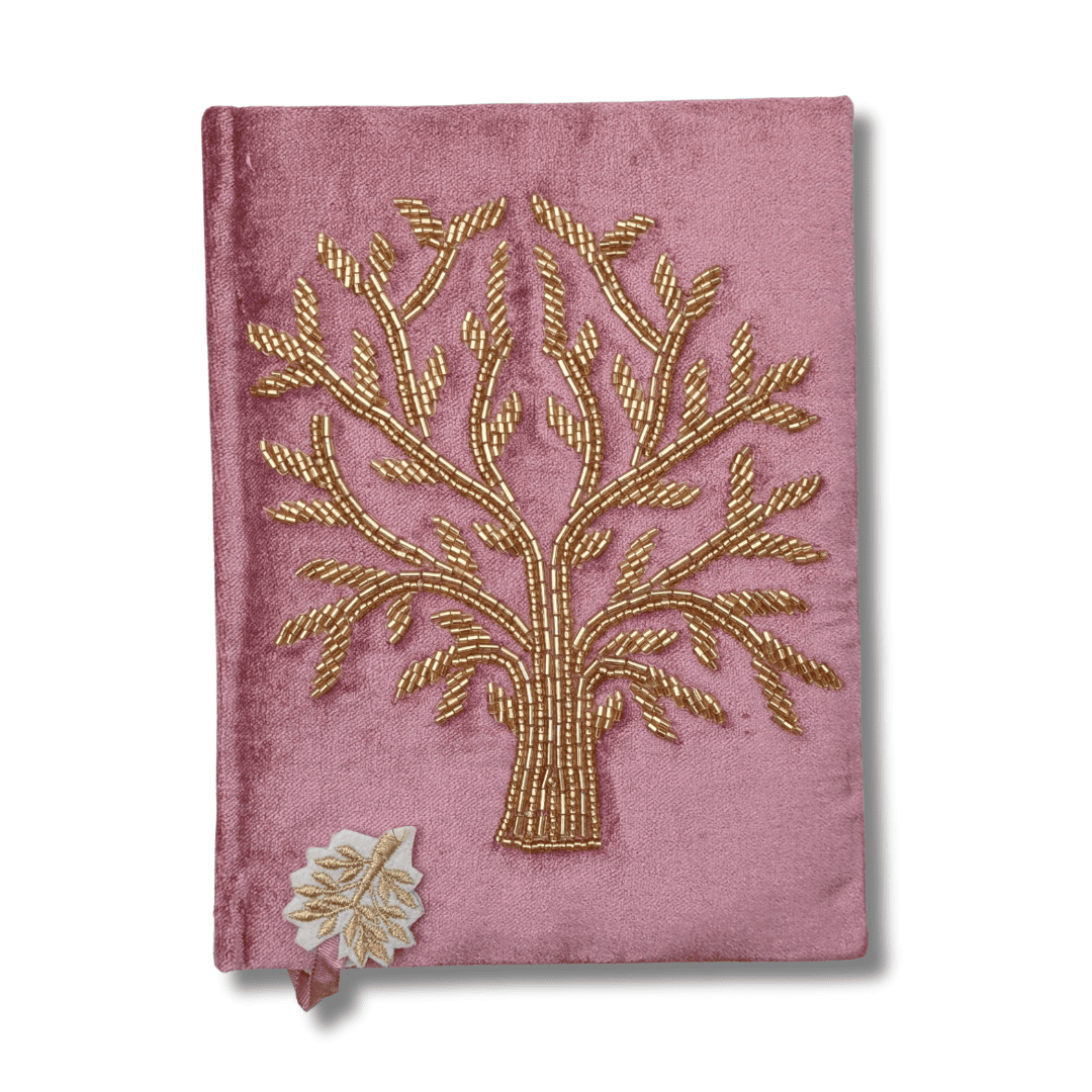 Carnet de note velours