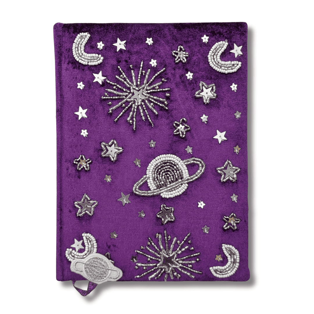 Carnet de note velours