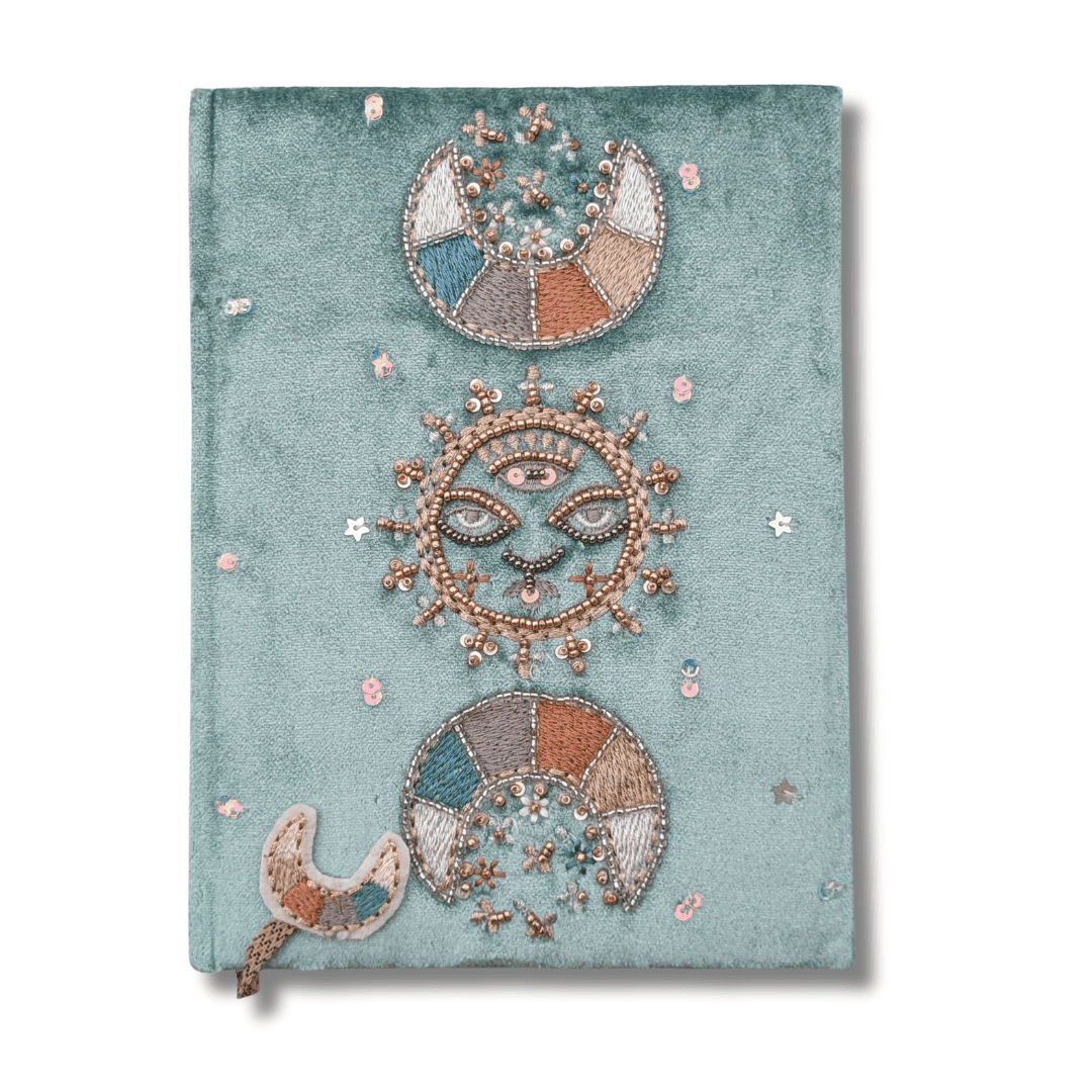 Carnet de note velours