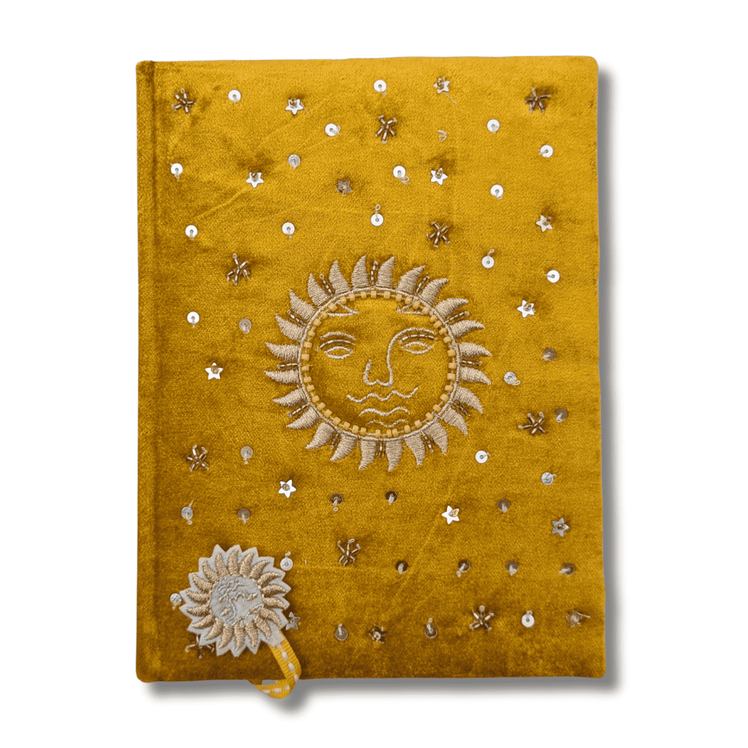 Carnet de note velours
