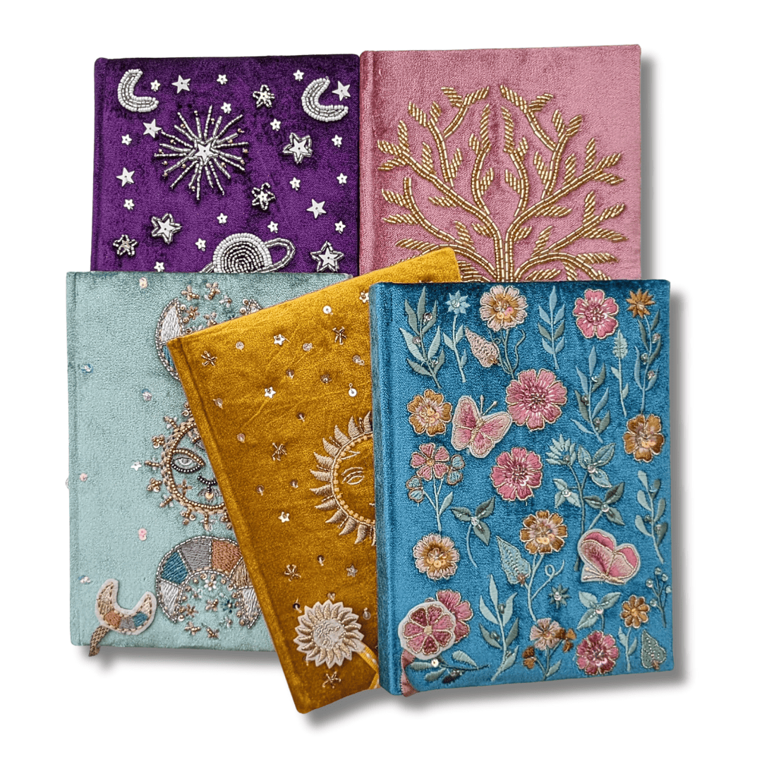 Carnet de note velours