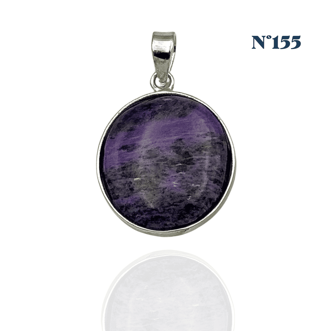 Pendentif en Charoïte – Transformation et Sagesse Intérieure