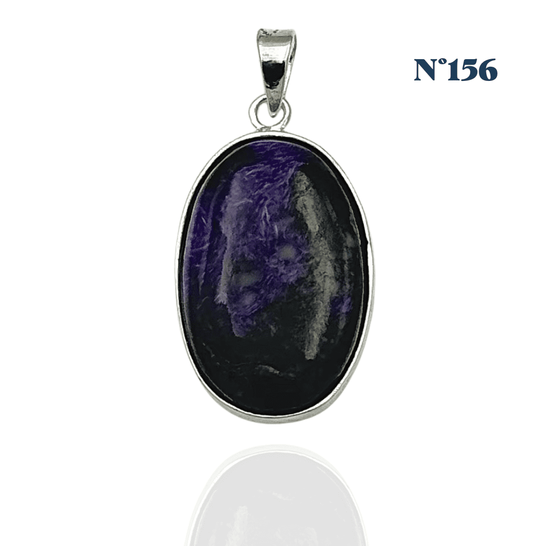Pendentif en Charoïte – Transformation et Sagesse Intérieure