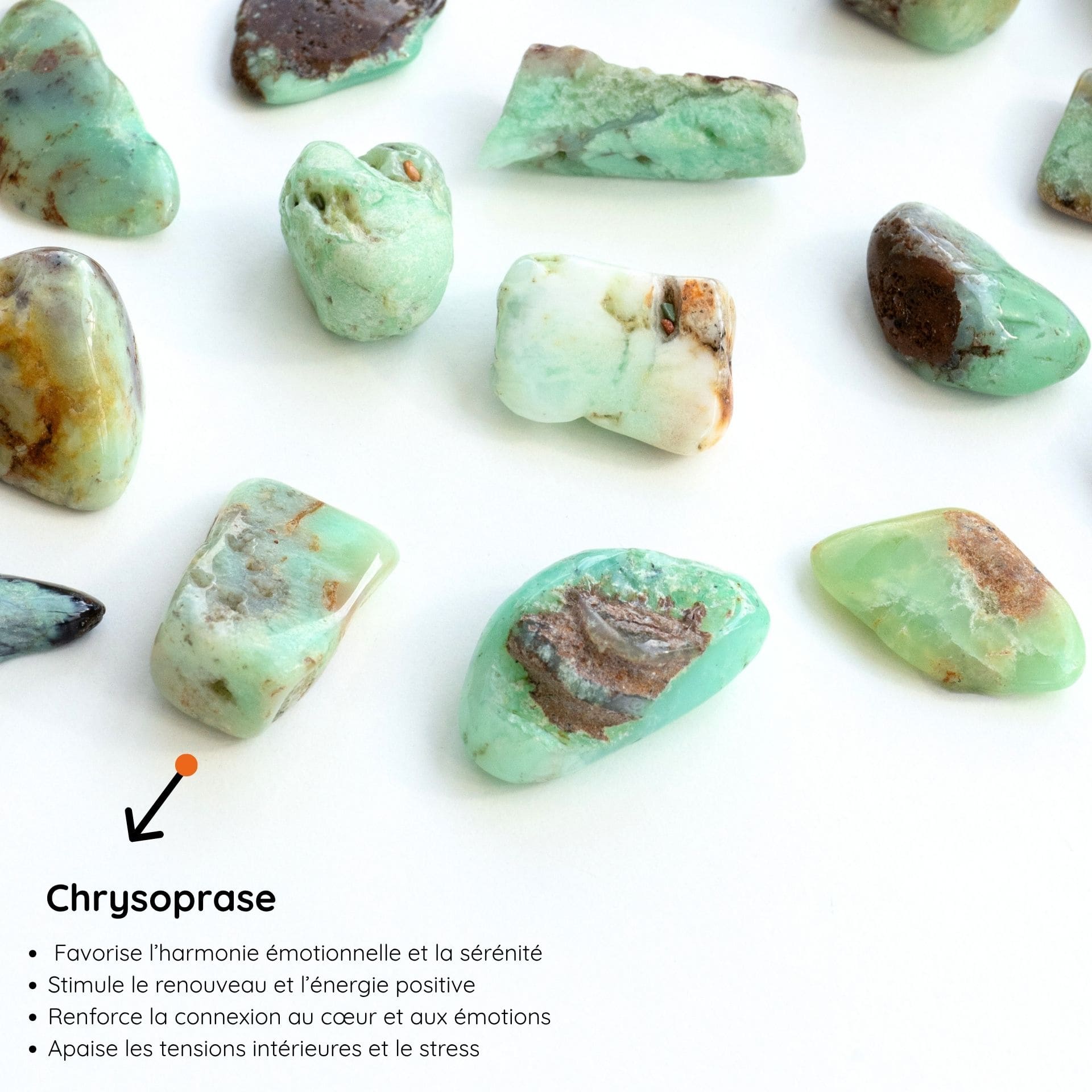 Chrysoprase vertus
