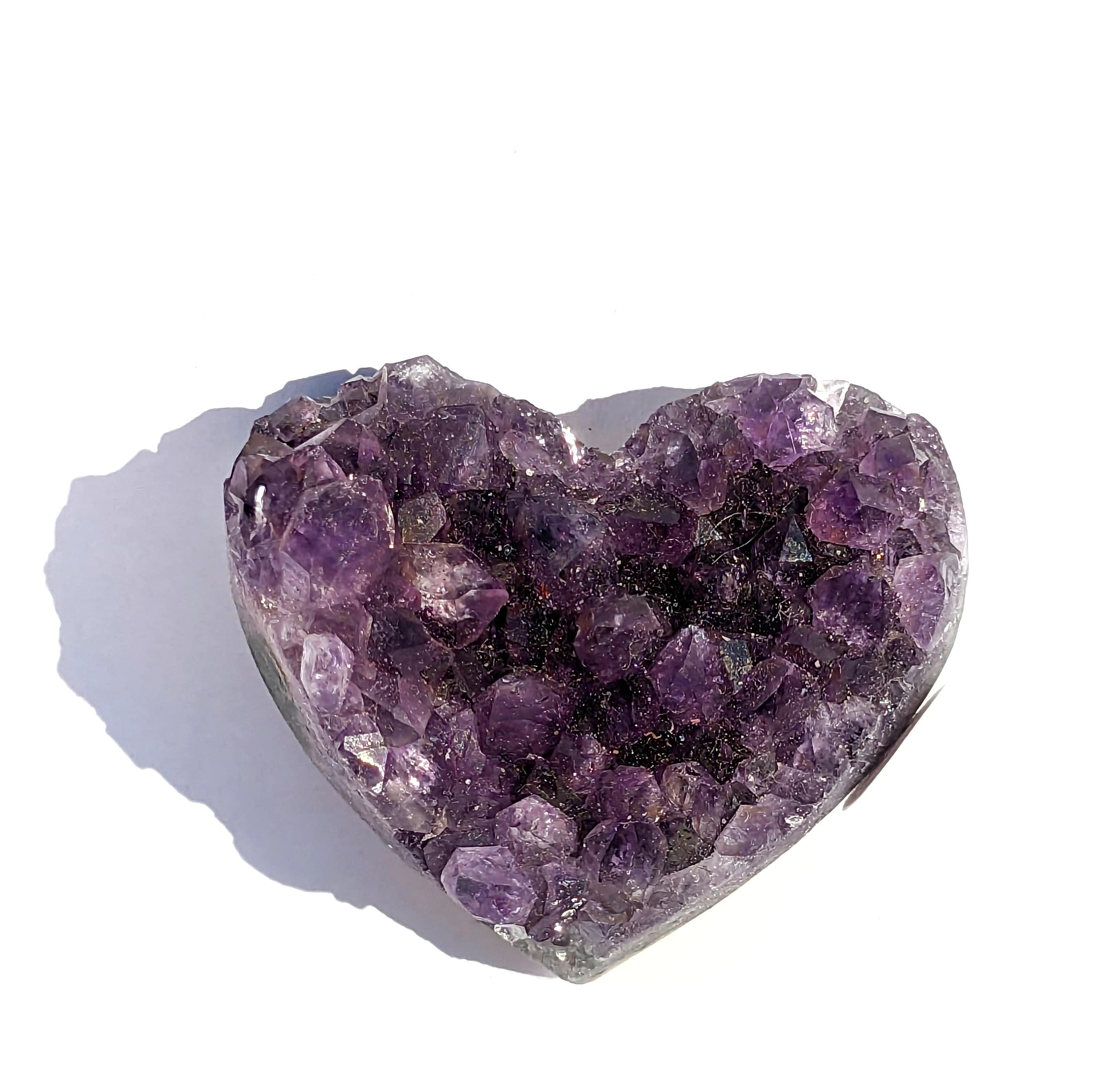 Druse d’Améthyste Cœur – Sérénité et Harmonie - Elithos