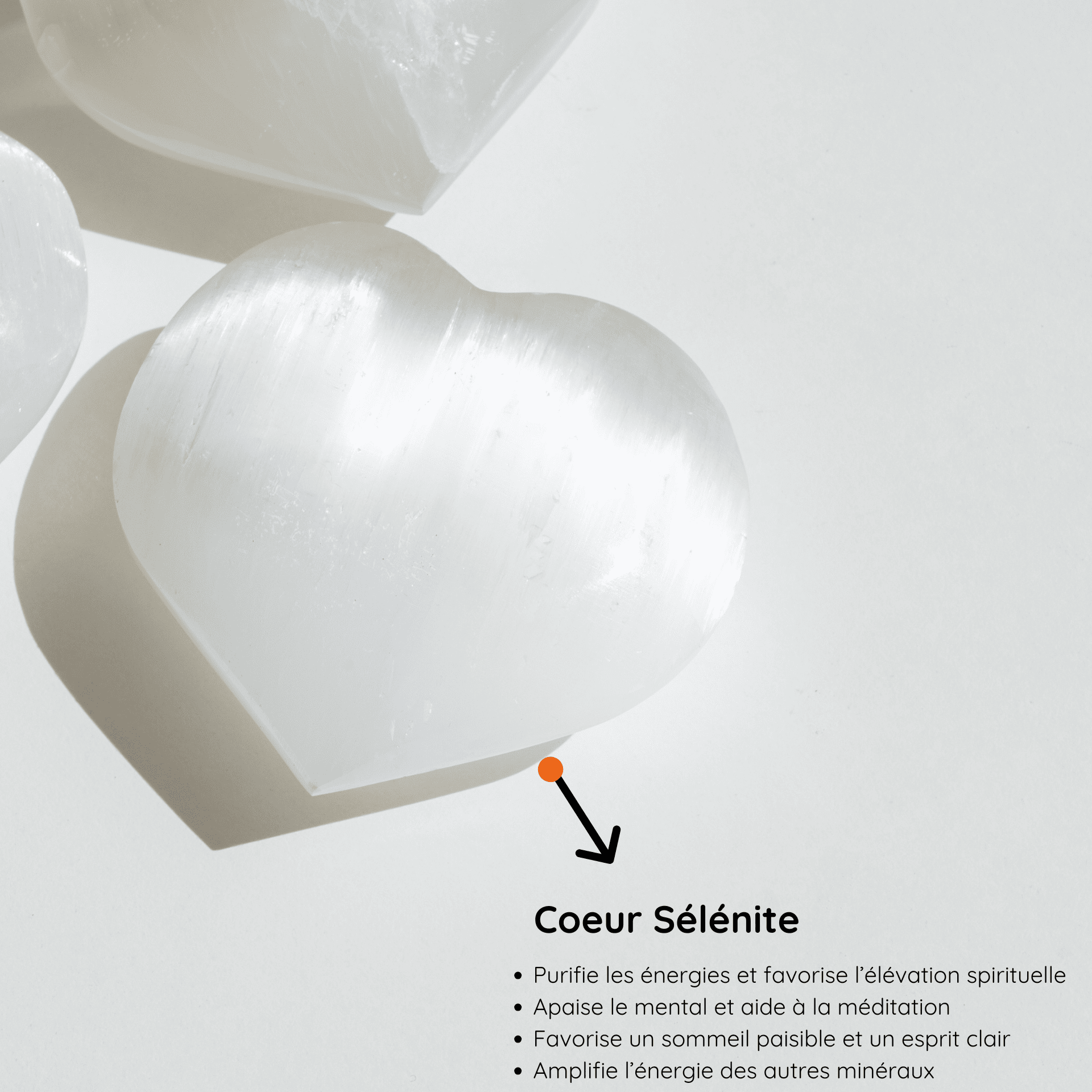 Cœur Sélénite vertus