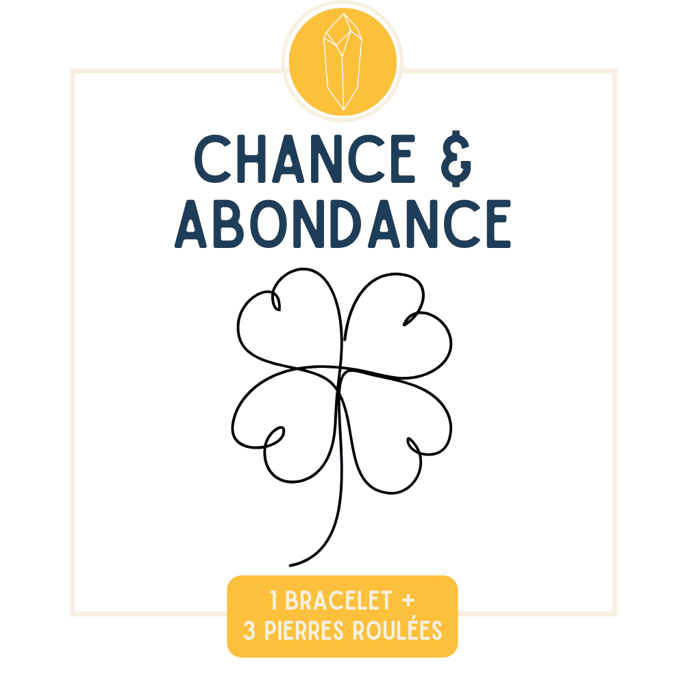 Coffret de pierre : Chance et Abondance