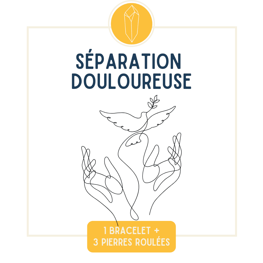 Coffret de pierre séparation douloureuse