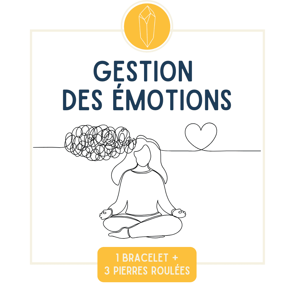 Coffret de pierres : Gestion des émotions