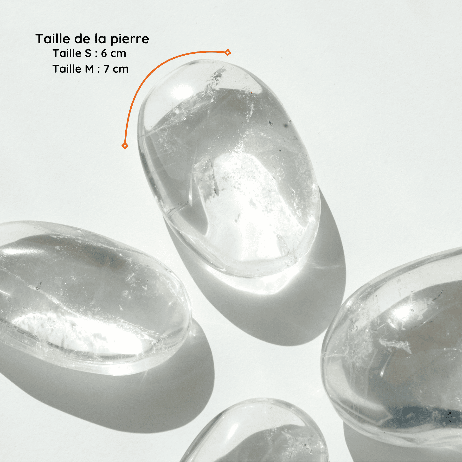 Galet Cristal de Roche taille