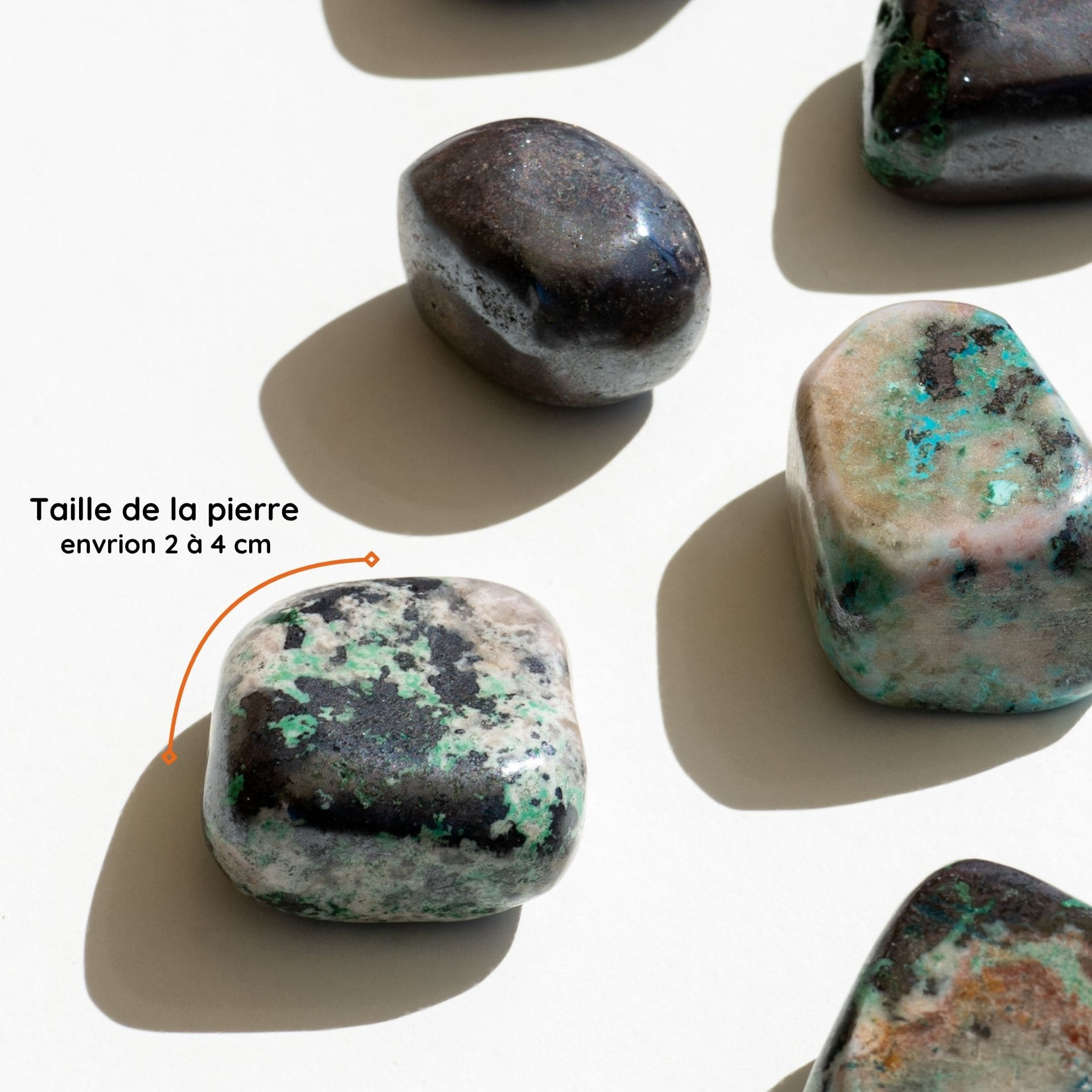 Cuprite Malachite taille