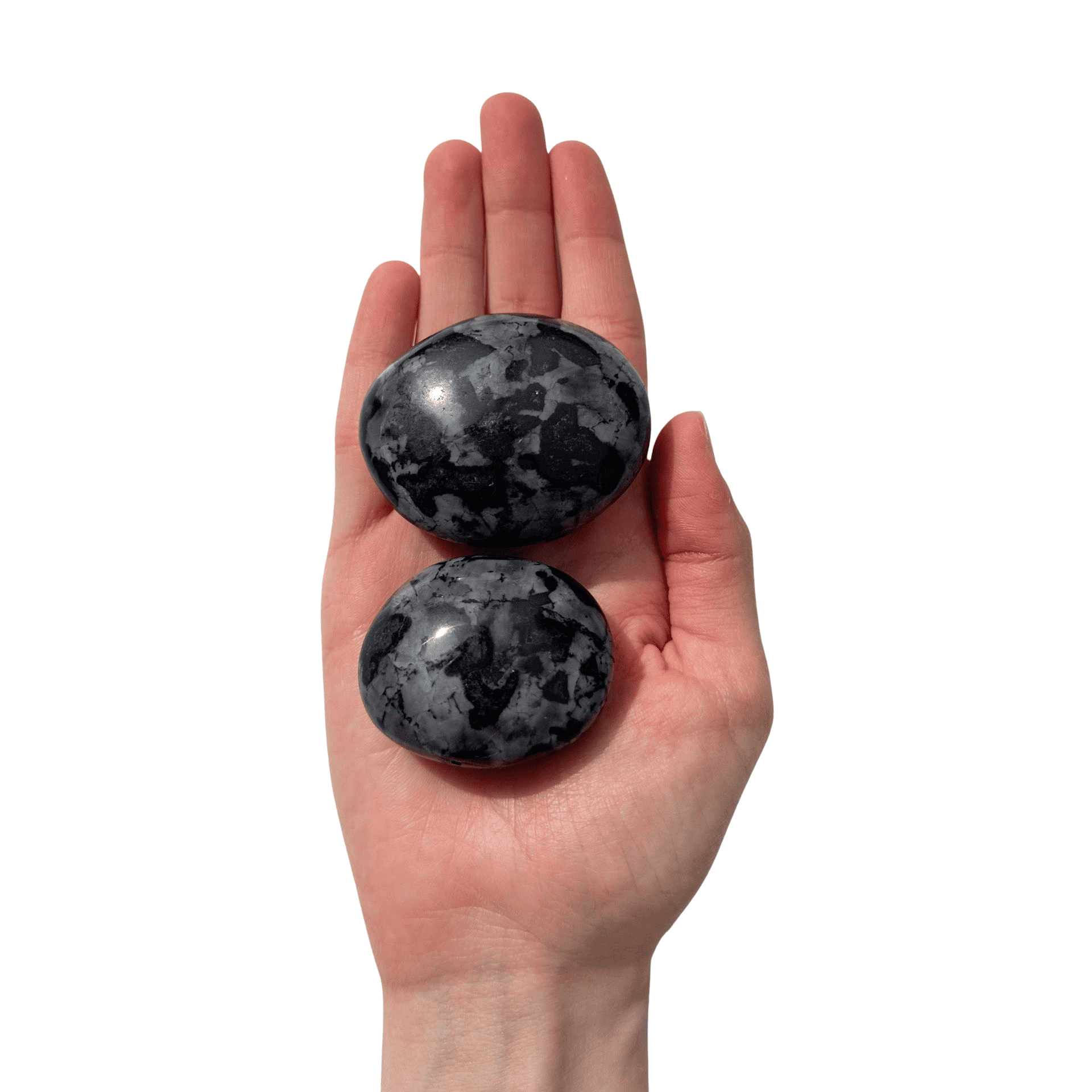 Galet Gabbro mains