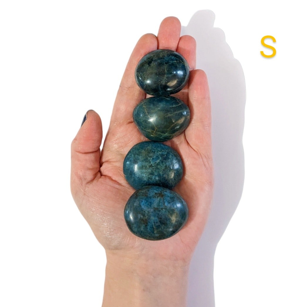 Galet Apatite Bleue – Communication et Clarté