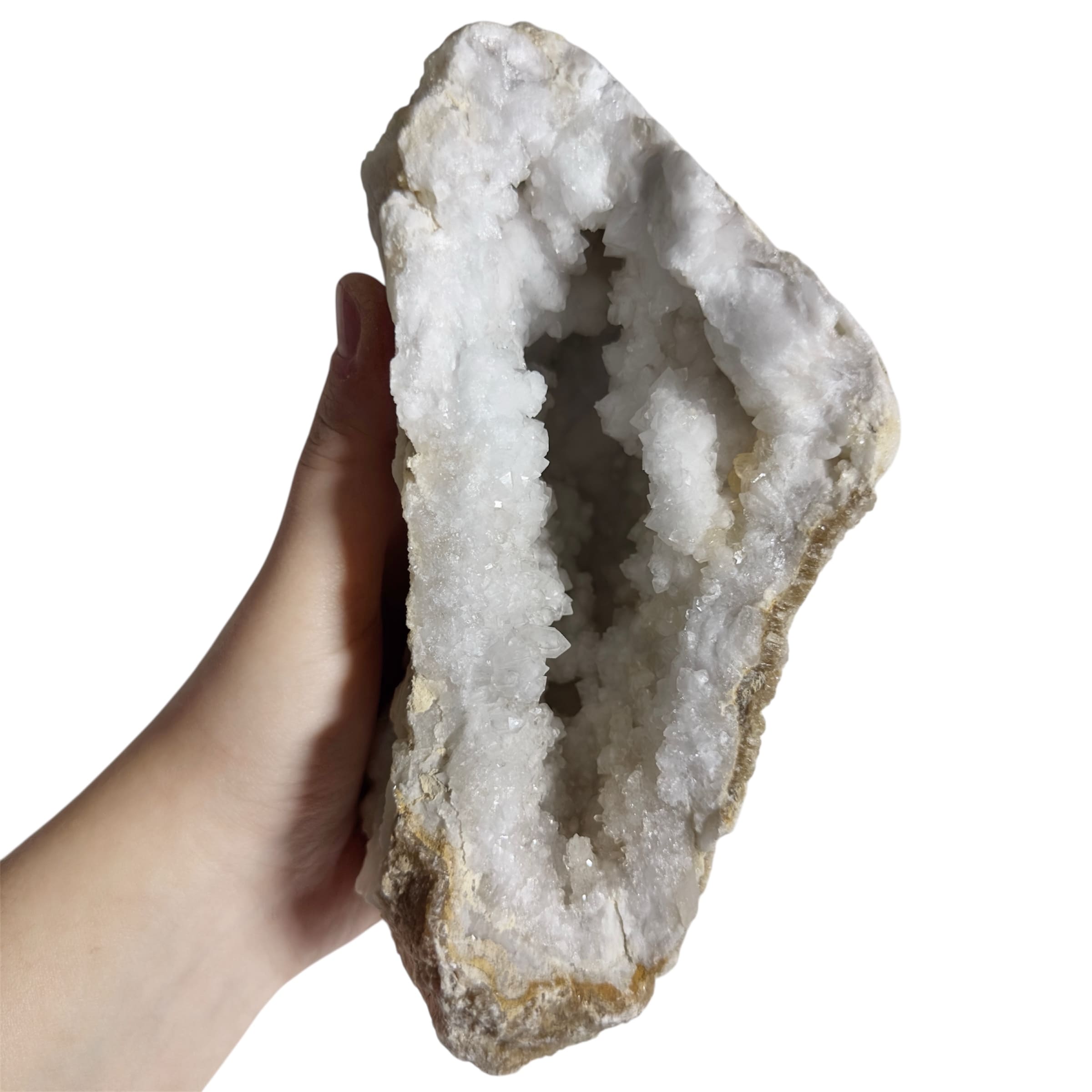 La géode de quartz de 17 à 25 cm, une pièce d’exception