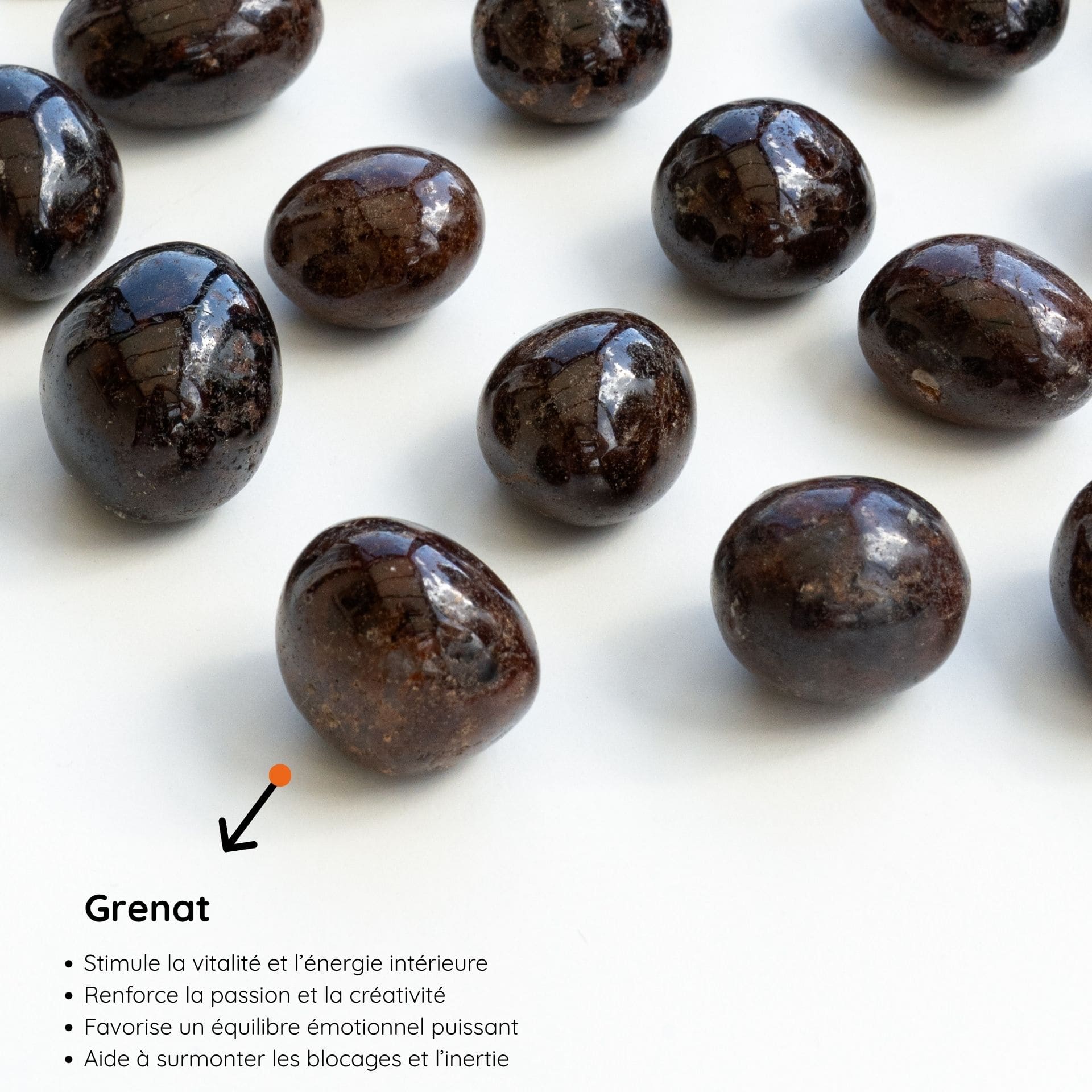 Grenat roulée vertus