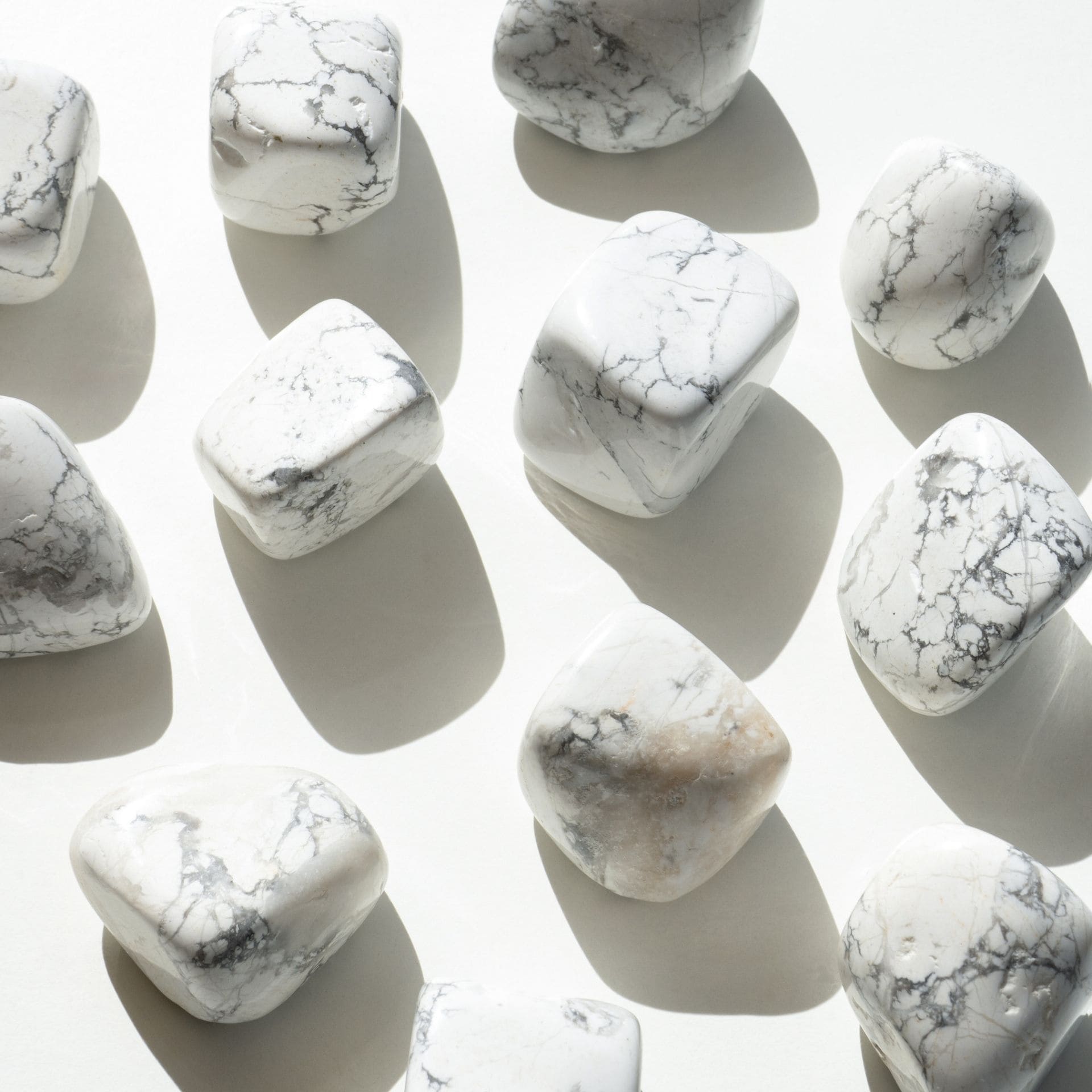 Howlite roulée zoom