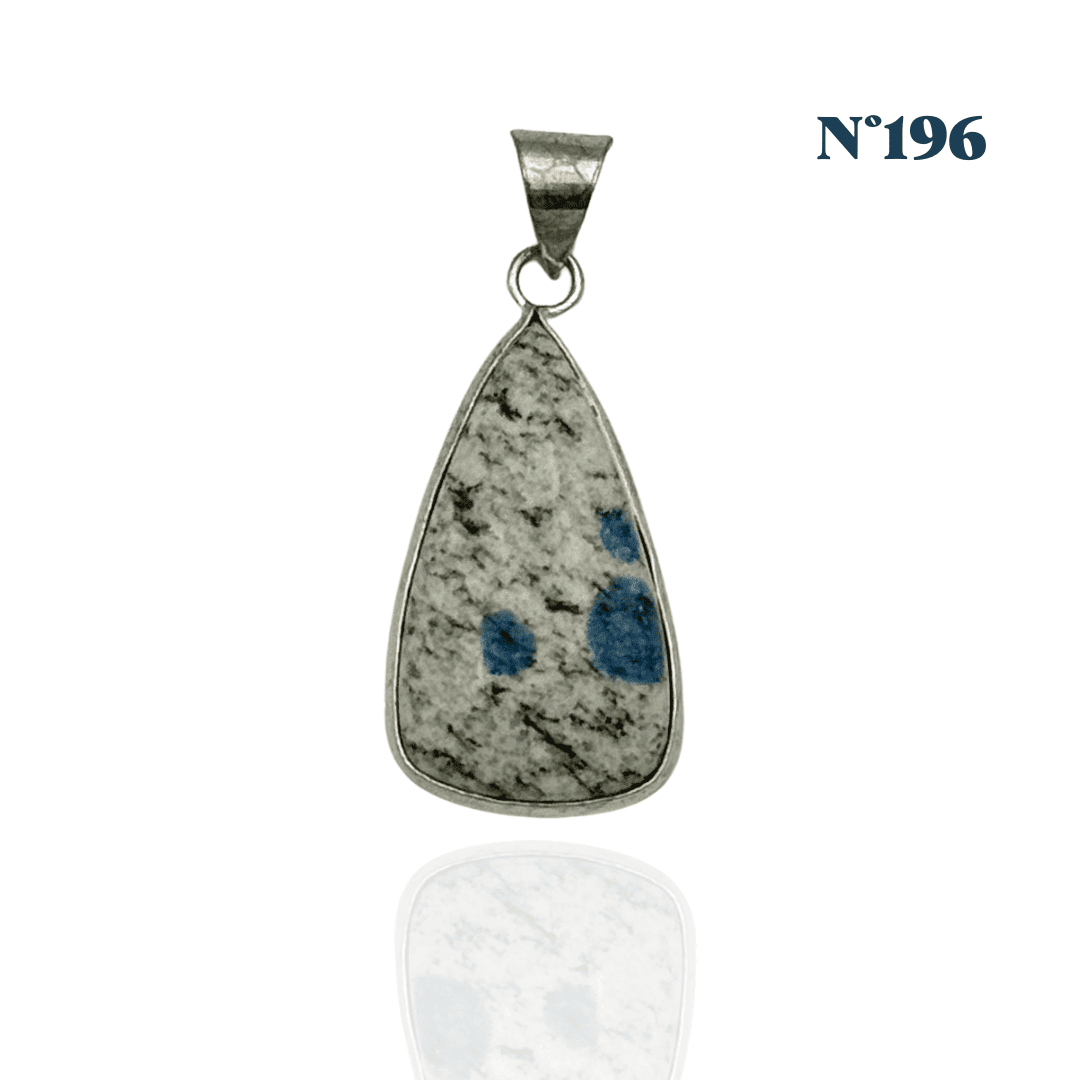 Pendentif en Jaspe K2 – Intuition et Connexion Spirituelle